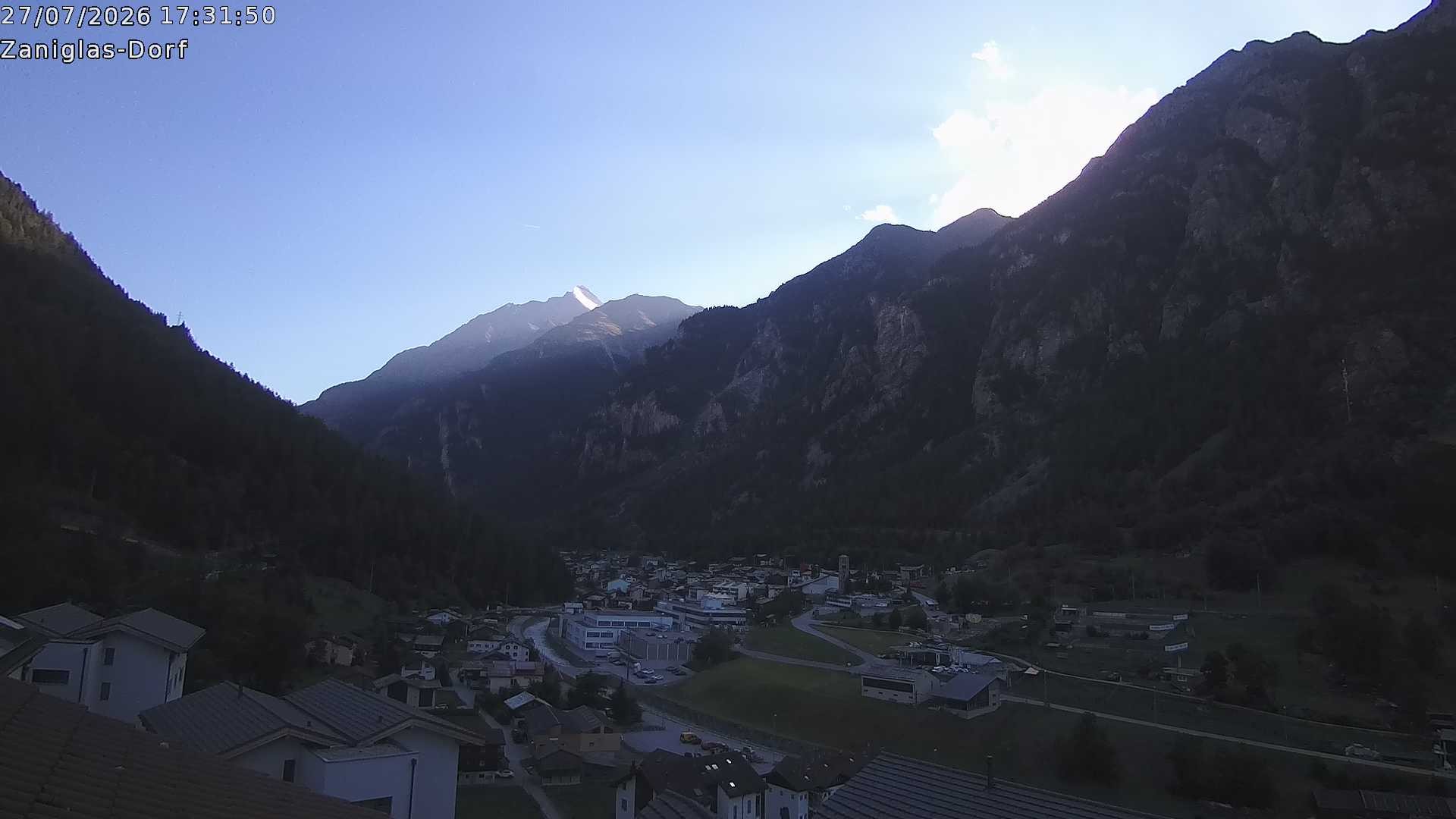 Archived image Webcam St. Niklaus Village