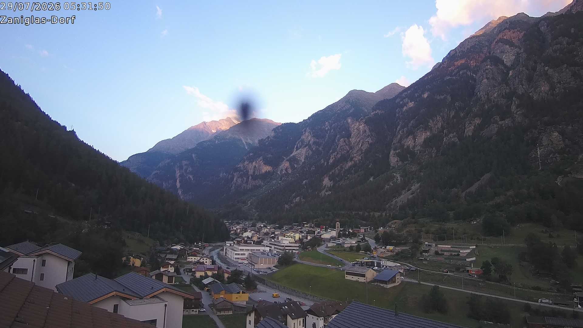 Archived image Webcam St. Niklaus Village