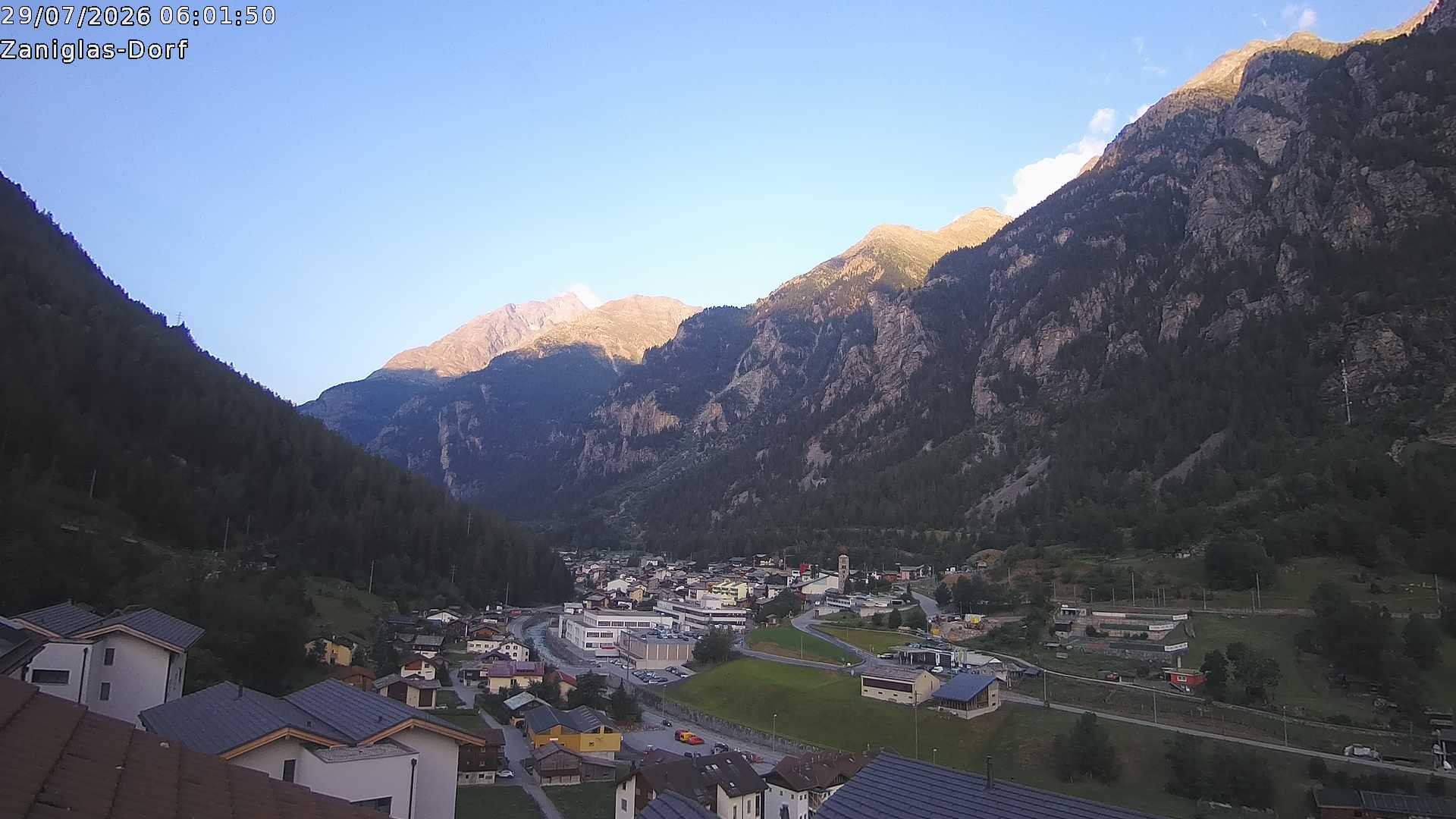 Archived image Webcam St. Niklaus Village