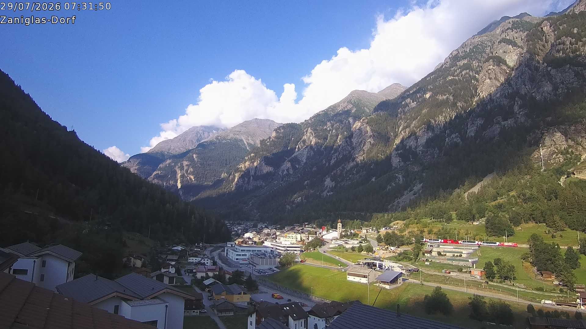 Archived image Webcam St. Niklaus Village
