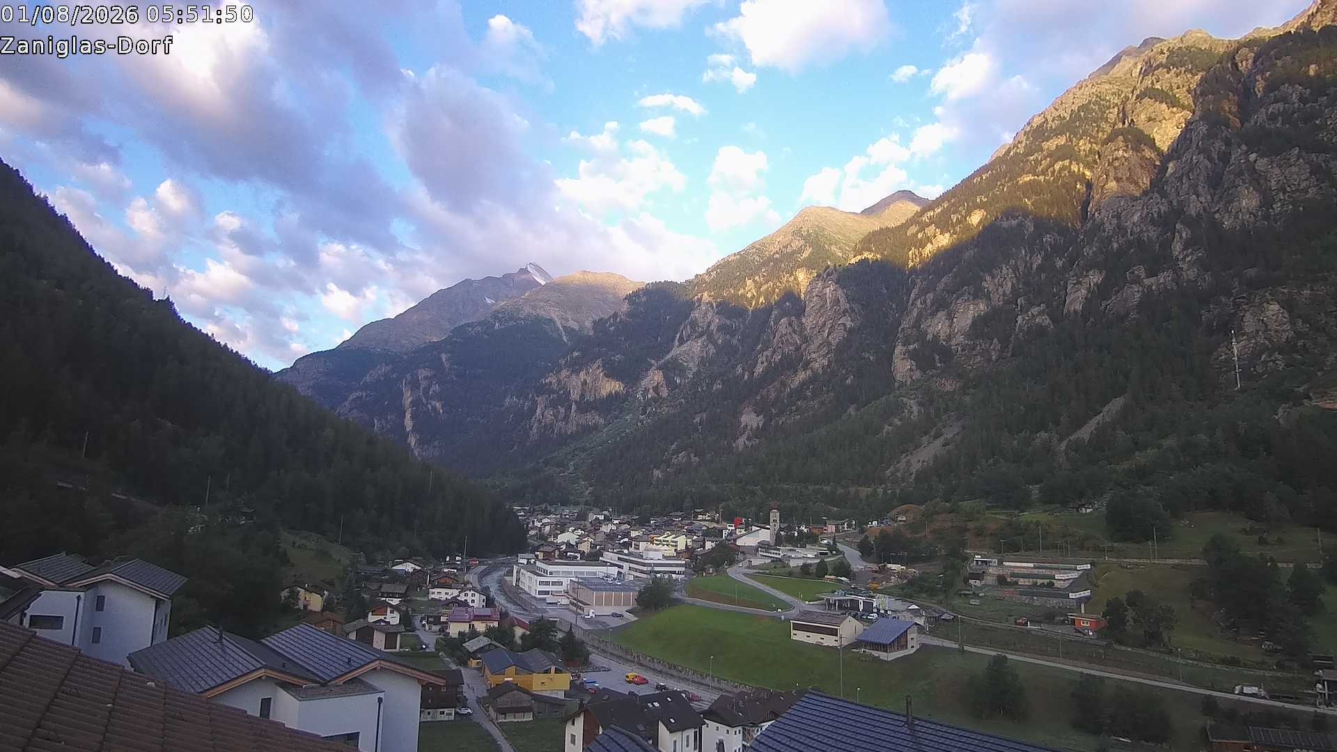 Archived image Webcam St. Niklaus Village