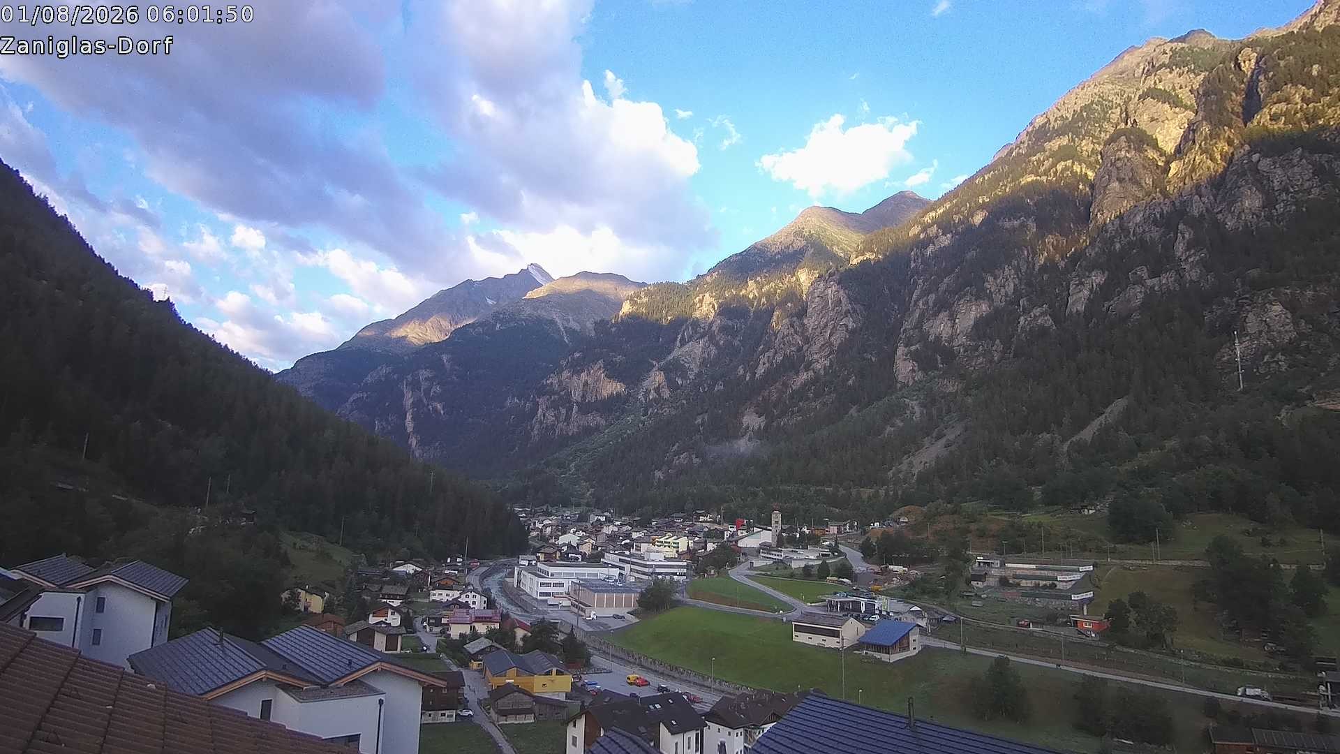 Archived image Webcam St. Niklaus Village