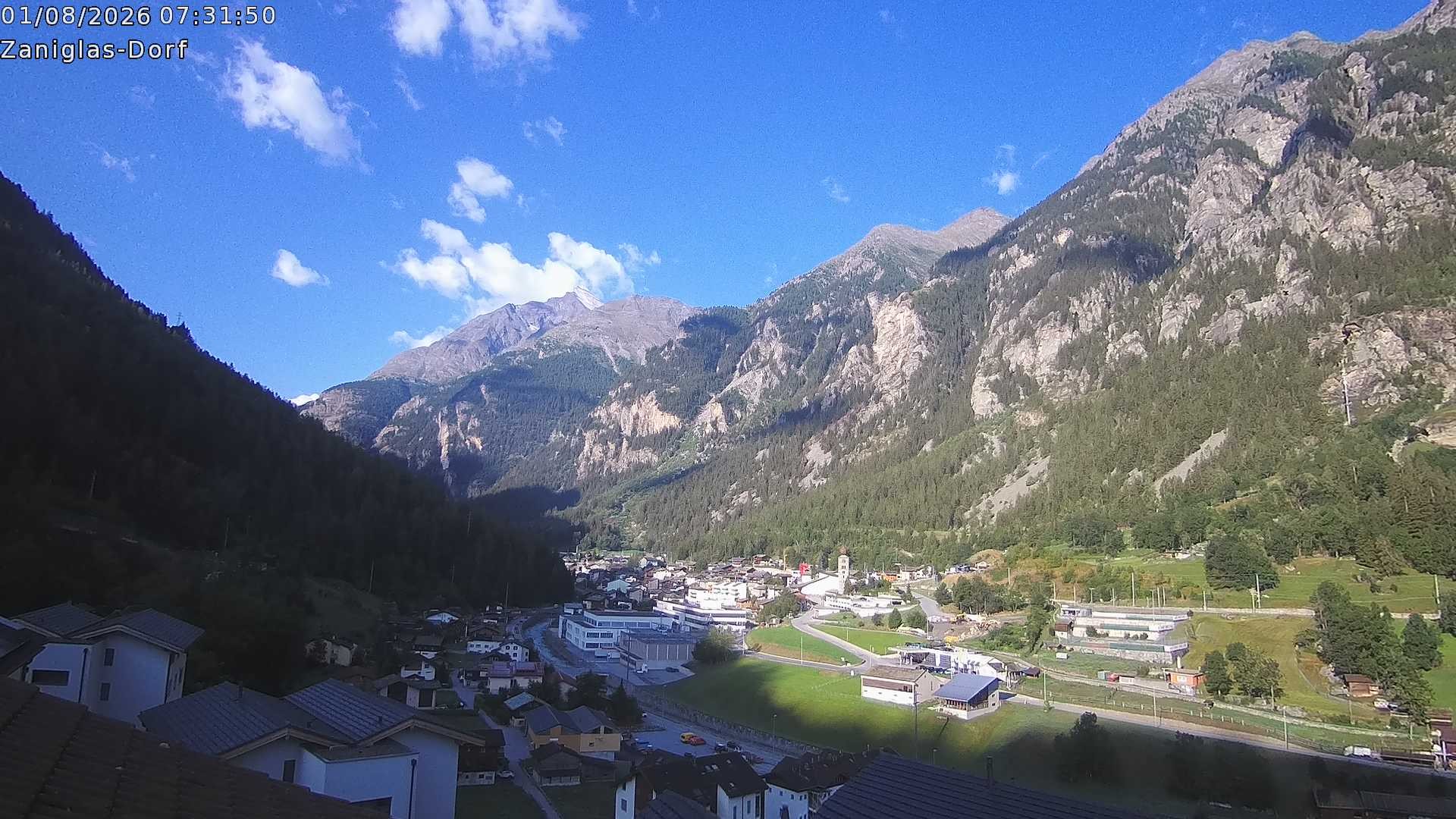 Archived image Webcam St. Niklaus Village