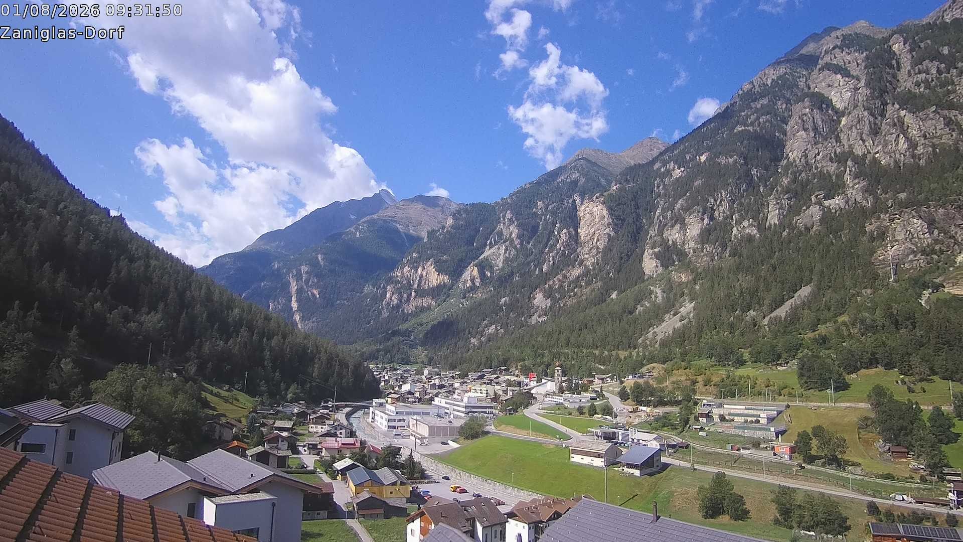 Archived image Webcam St. Niklaus Village