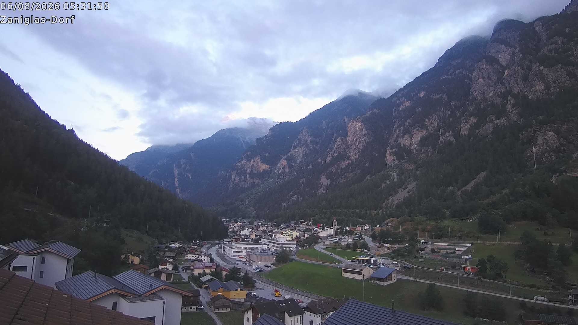 Archived image Webcam St. Niklaus Village