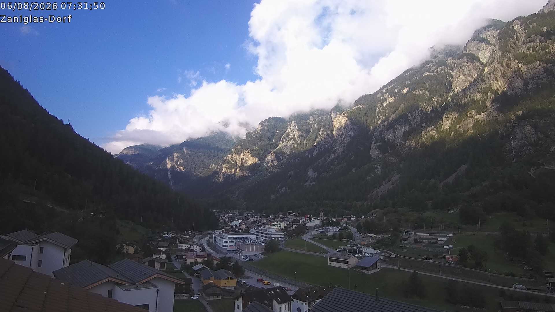 Archived image Webcam St. Niklaus Village