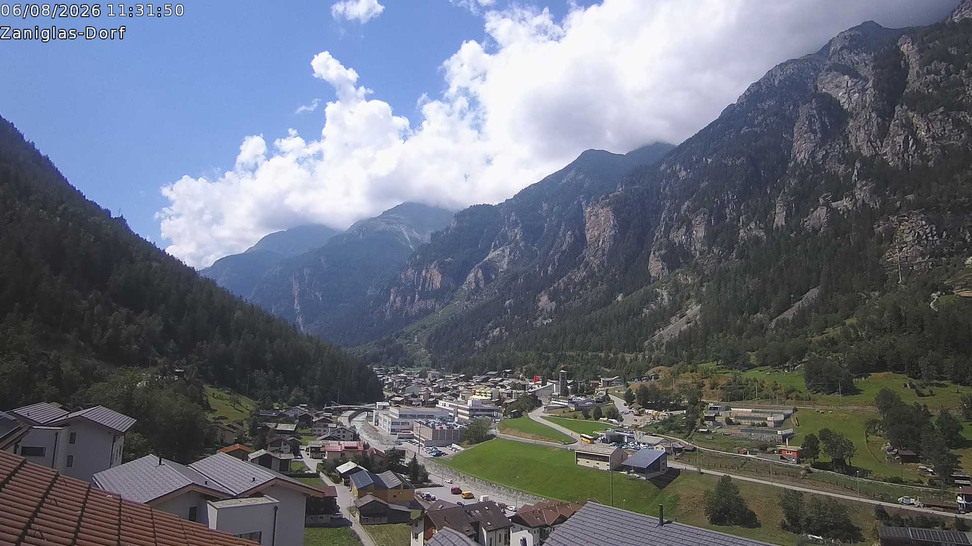 Archived image Webcam St. Niklaus Village