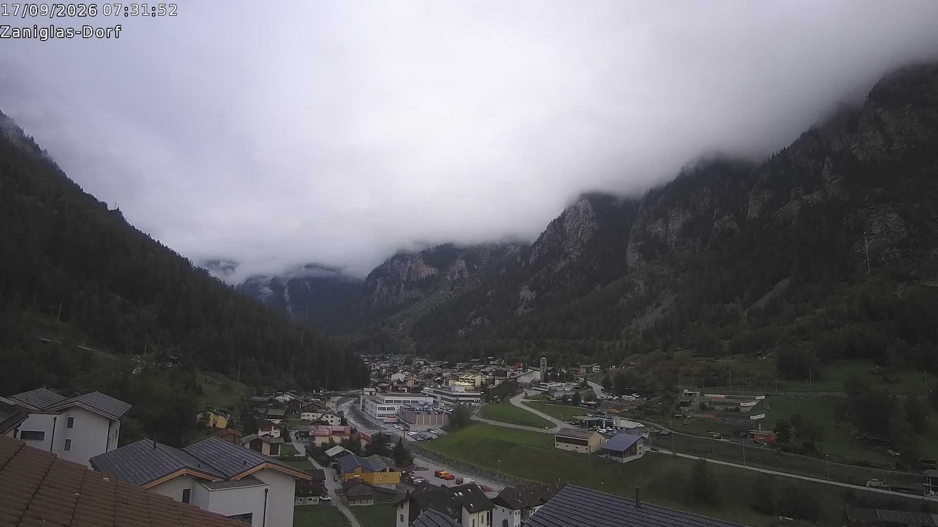 Archived image Webcam St. Niklaus Village