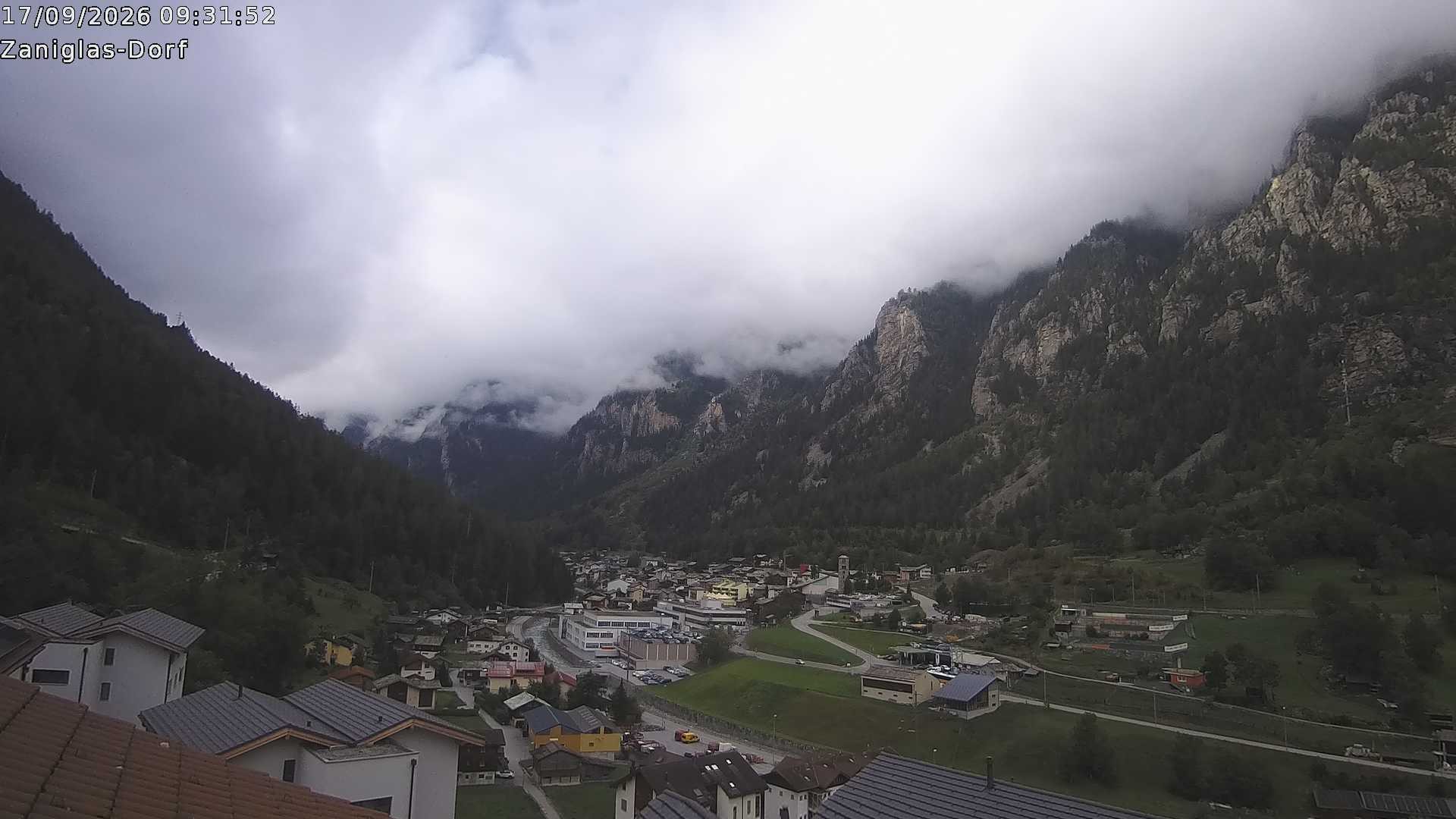 Archived image Webcam St. Niklaus Village