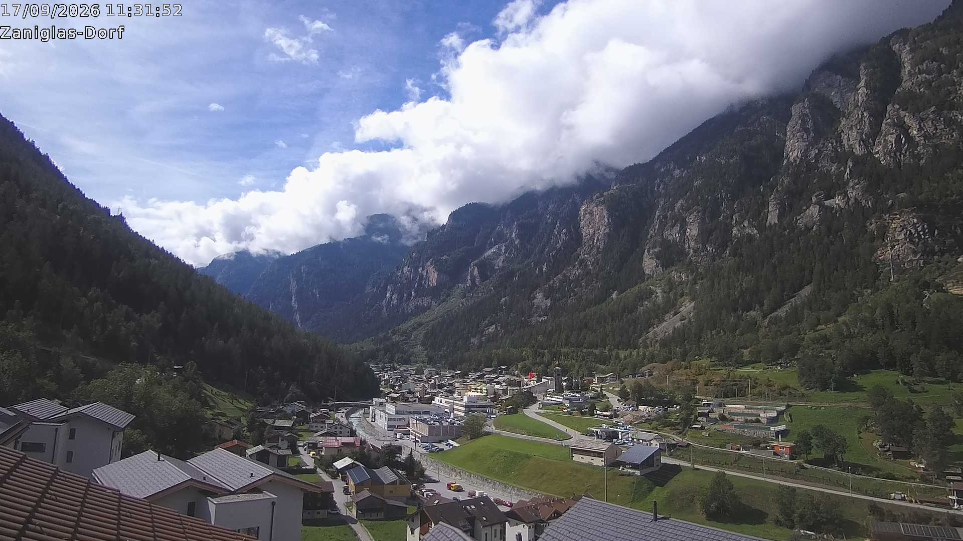 Archived image Webcam St. Niklaus Village