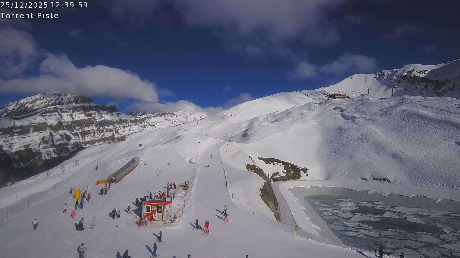 Archiv Foto Webcam Leukerbad - Rinderhütte