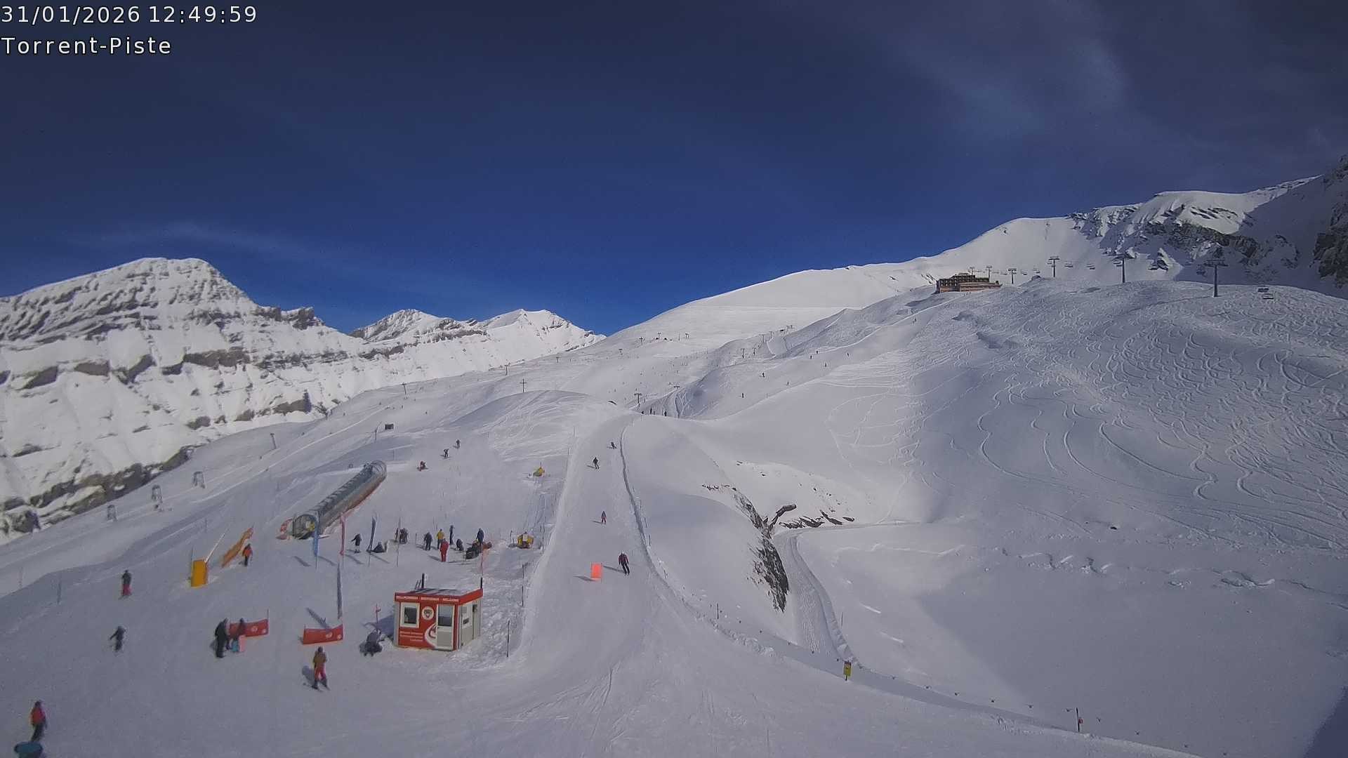 Archiv Foto Webcam Leukerbad - Rinderhütte