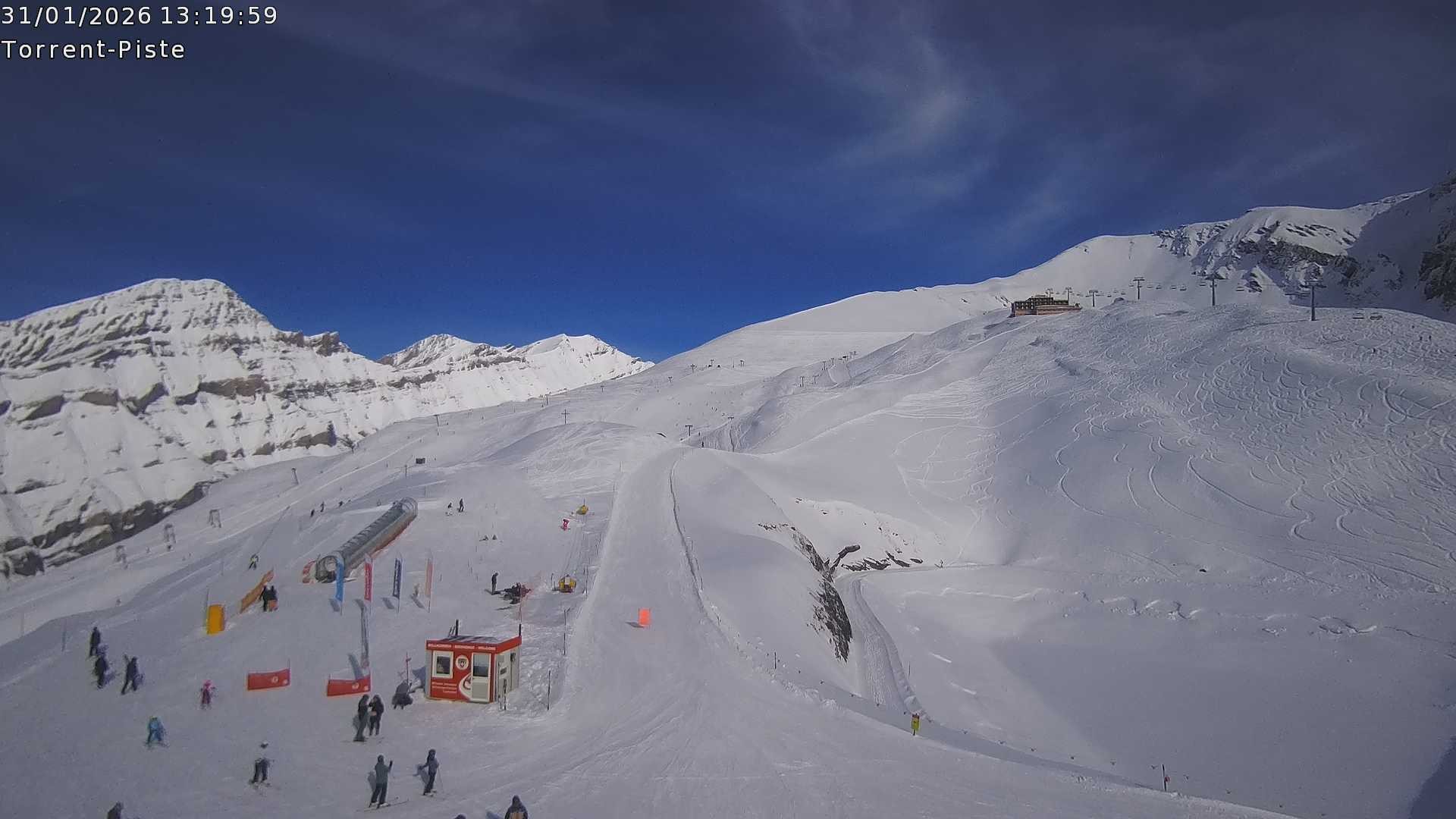Archiv Foto Webcam Leukerbad - Rinderhütte