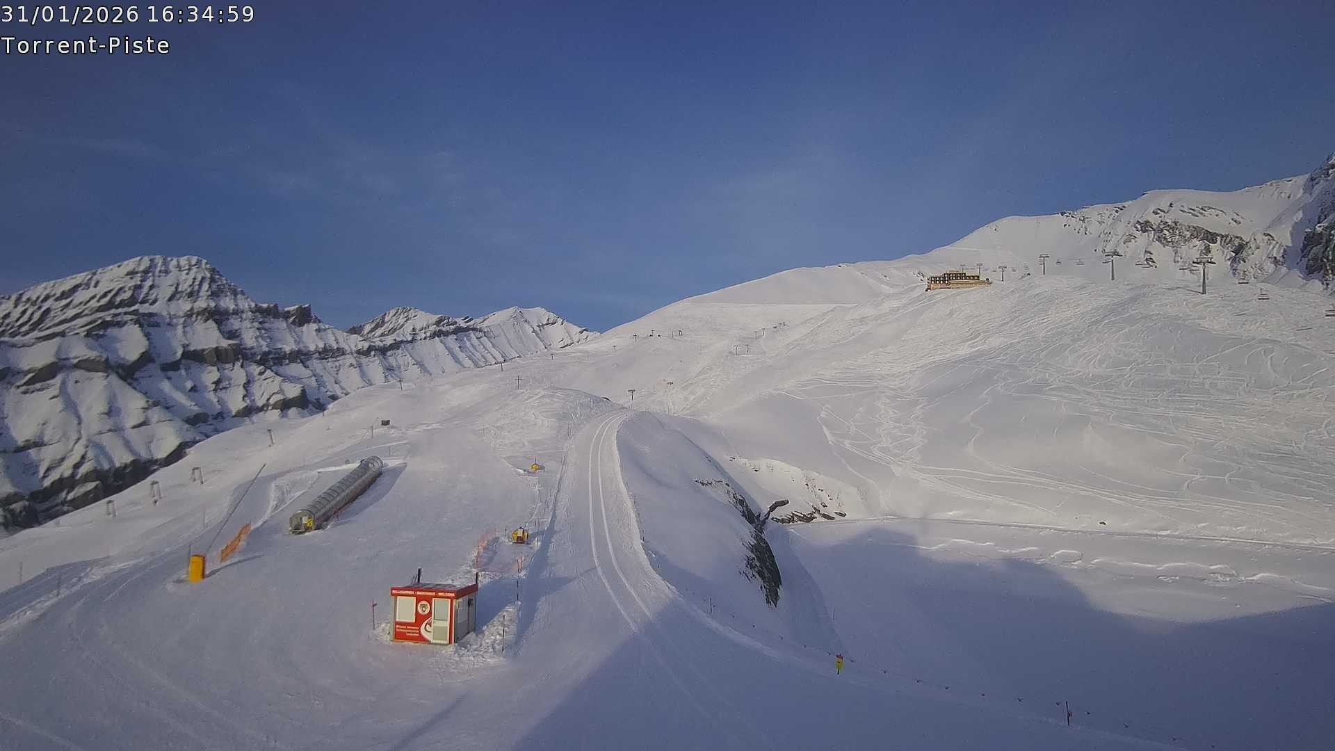 Archiv Foto Webcam Leukerbad - Rinderhütte