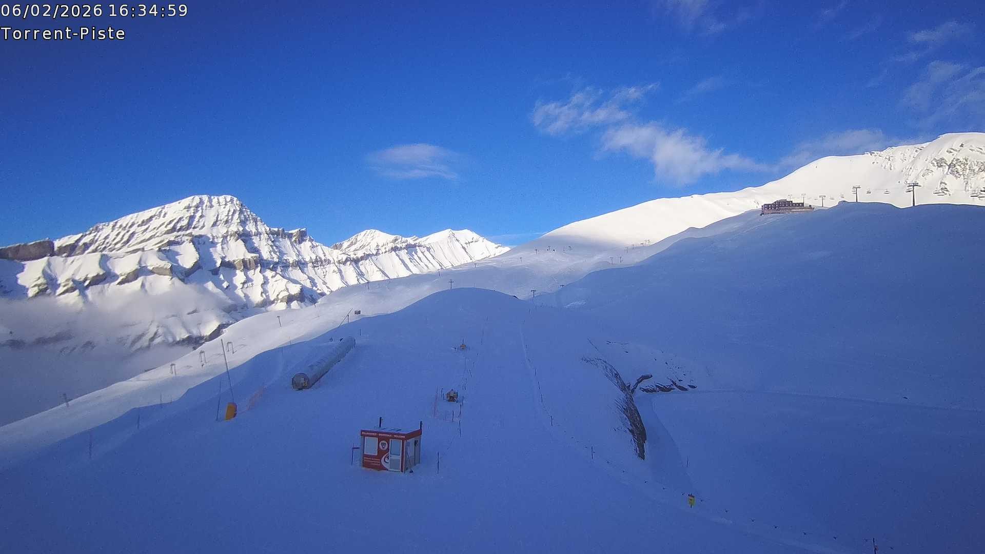 Archiv Foto Webcam Leukerbad - Rinderhütte