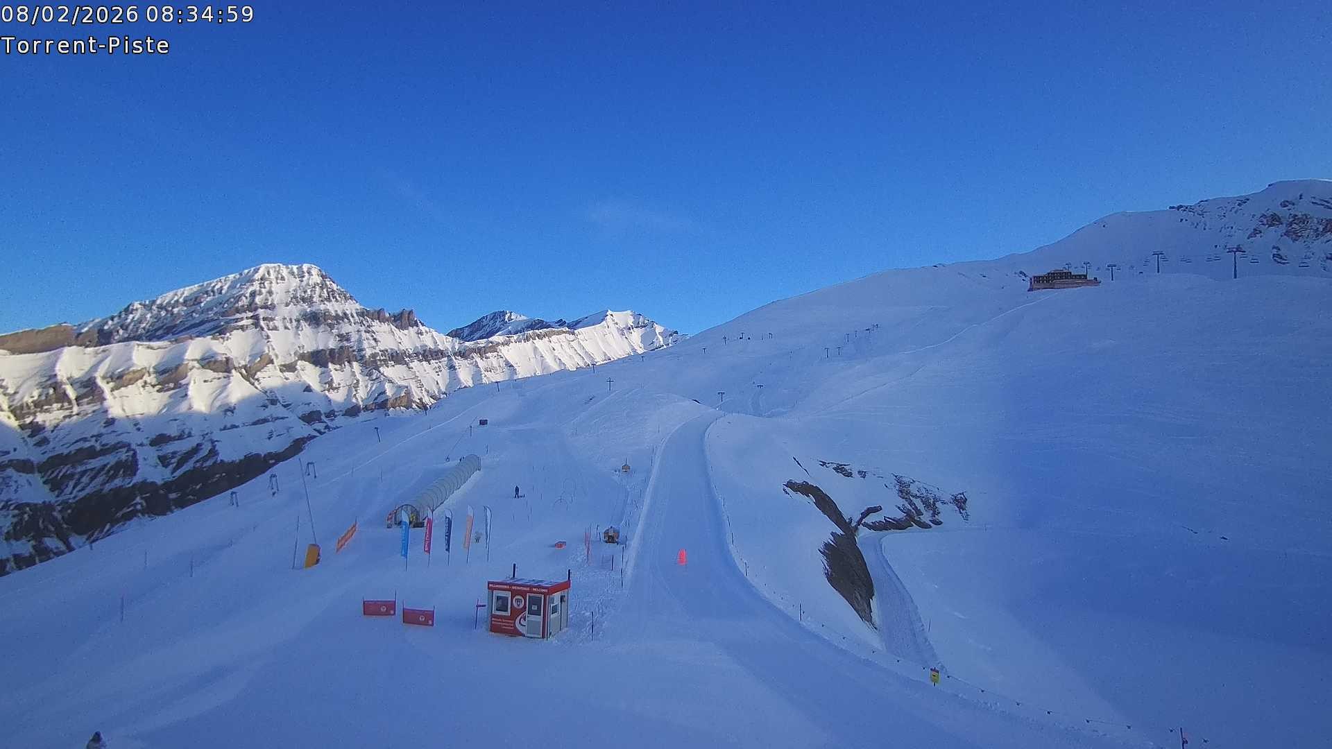 Archiv Foto Webcam Leukerbad - Rinderhütte
