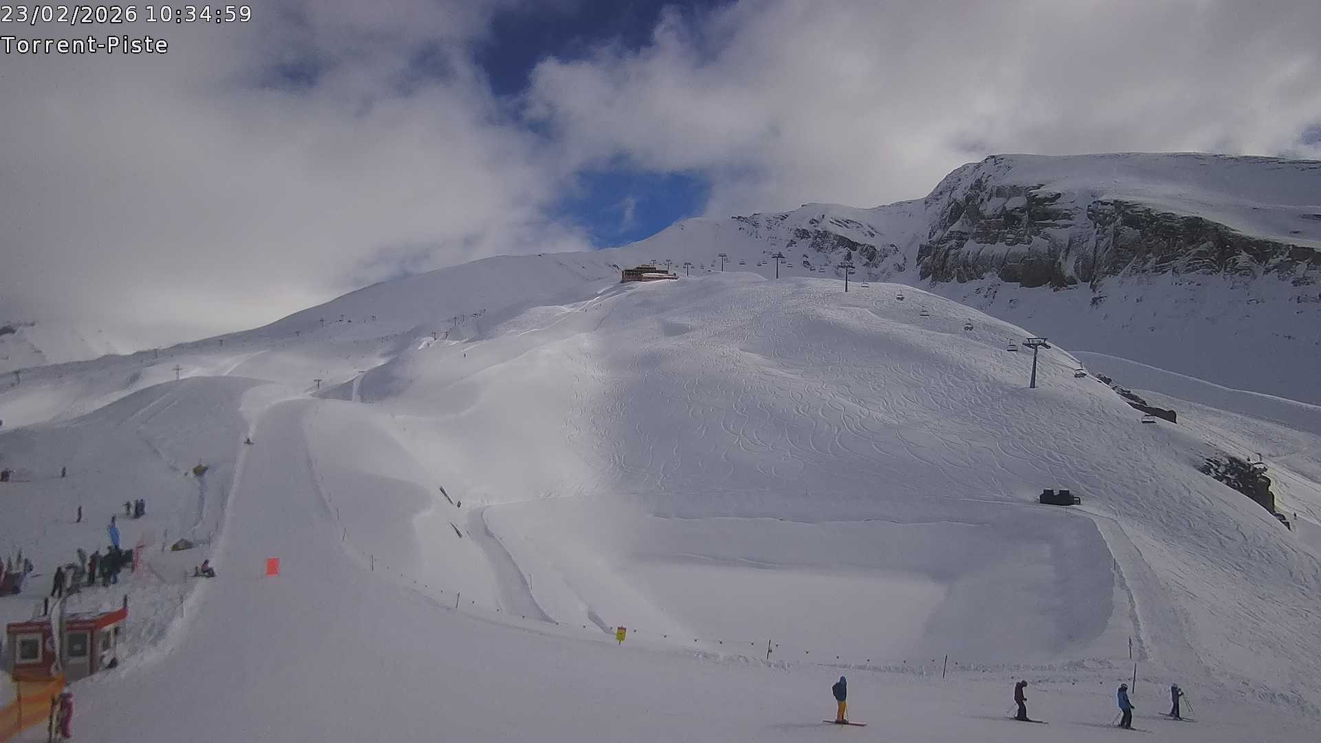 Archiv Foto Webcam Leukerbad - Rinderhütte