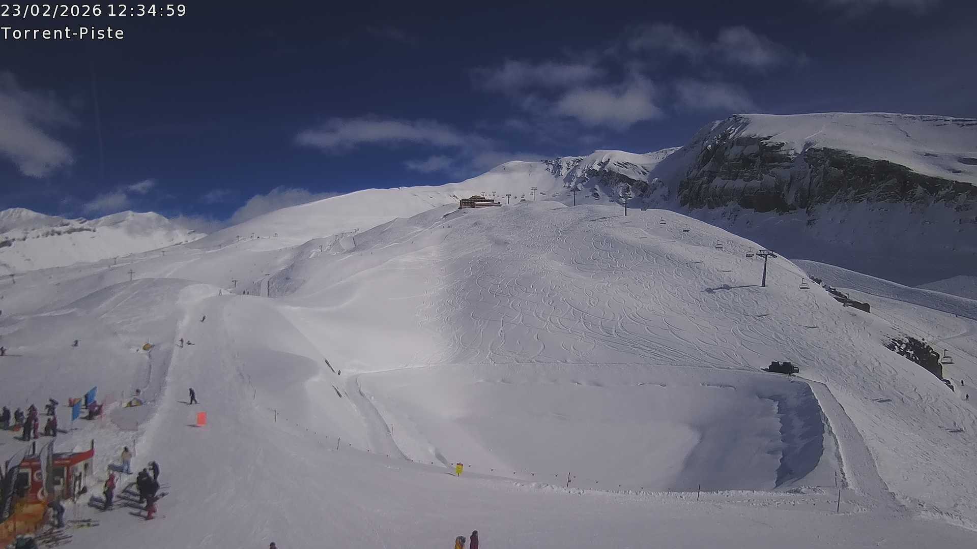 Archiv Foto Webcam Leukerbad - Rinderhütte