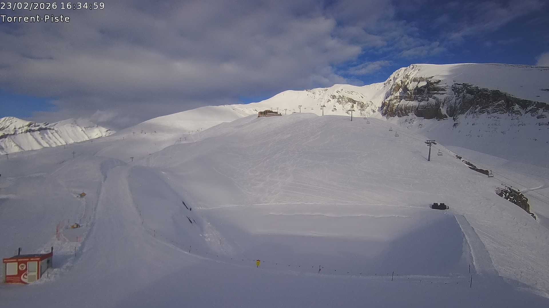 Archiv Foto Webcam Leukerbad - Rinderhütte