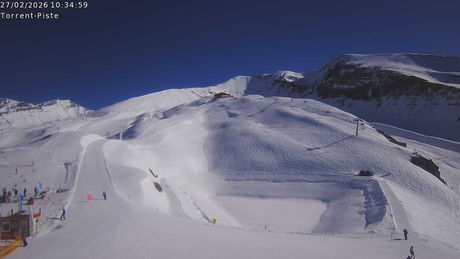 Archiv Foto Webcam Leukerbad - Rinderhütte