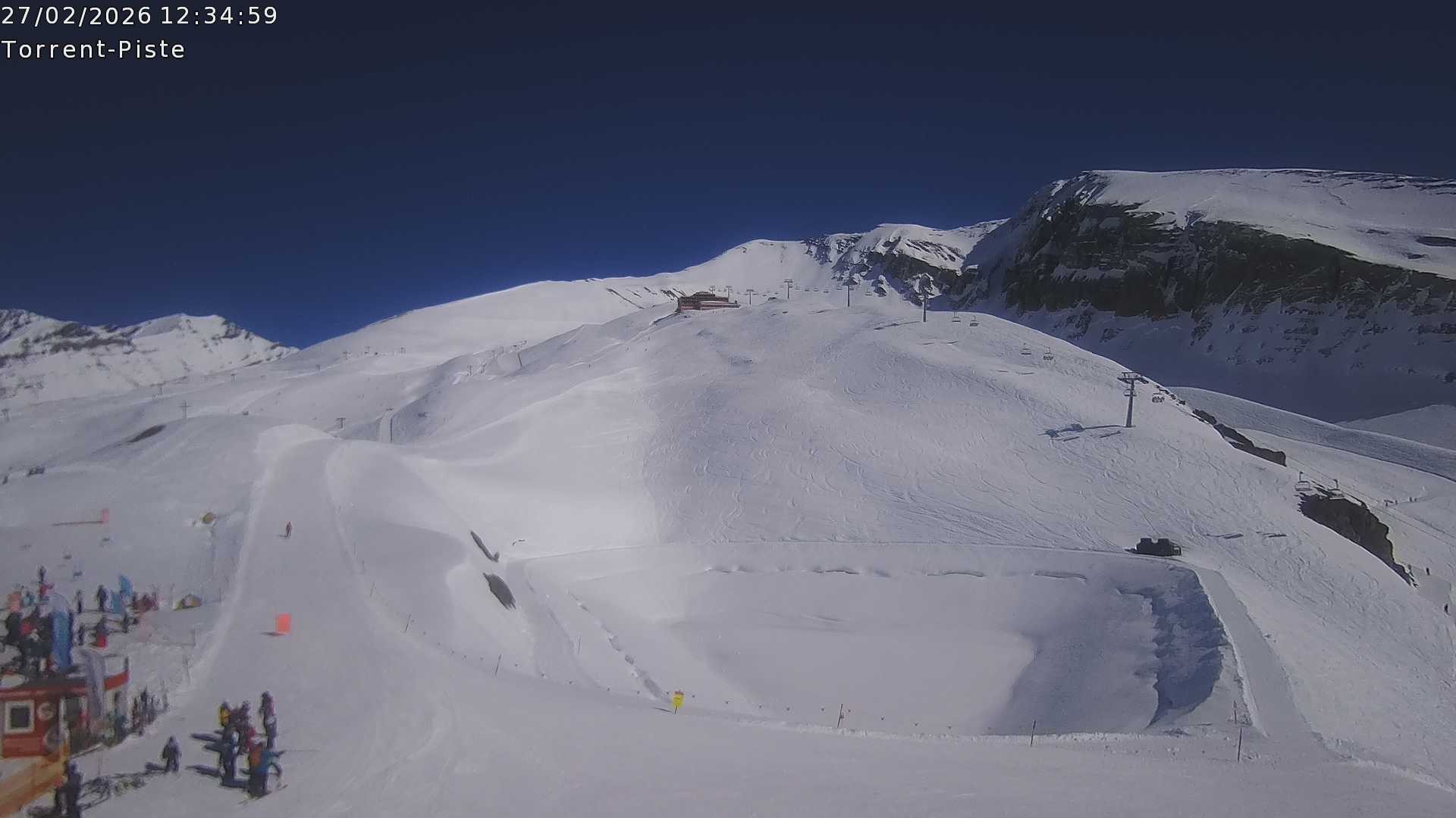 Archiv Foto Webcam Leukerbad - Rinderhütte