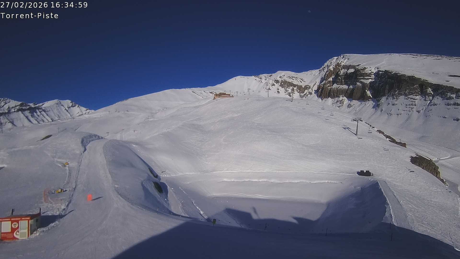 Archiv Foto Webcam Leukerbad - Rinderhütte
