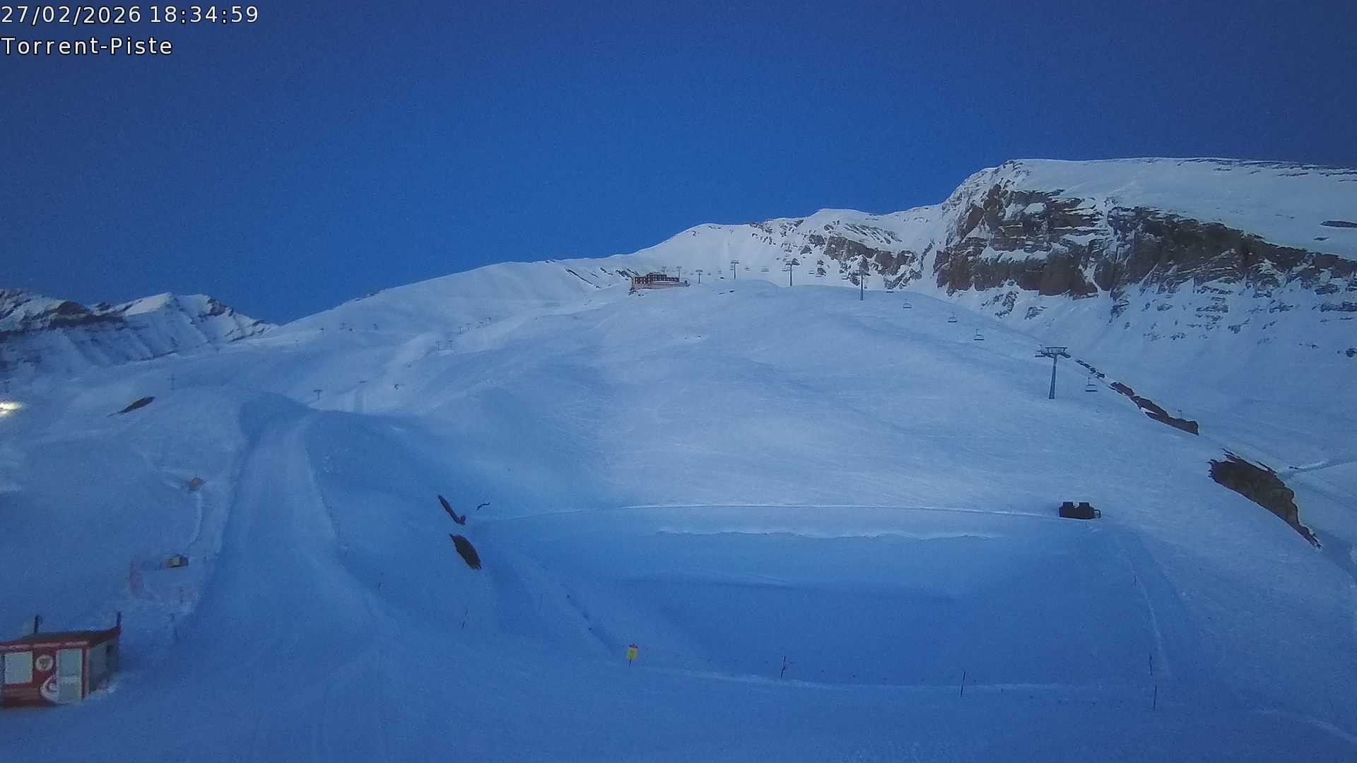 Archiv Foto Webcam Leukerbad - Rinderhütte