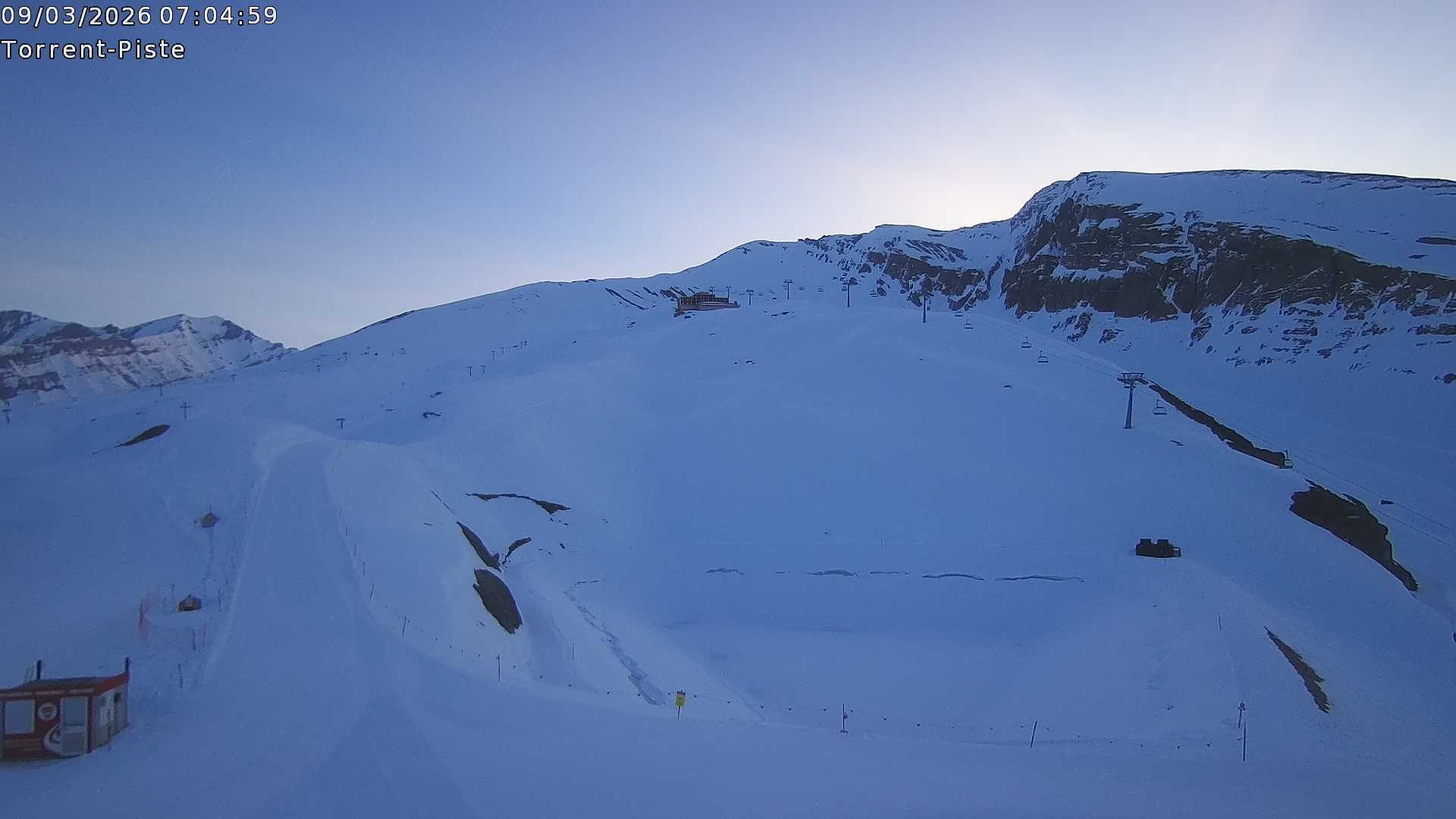 Archiv Foto Webcam Leukerbad - Rinderhütte