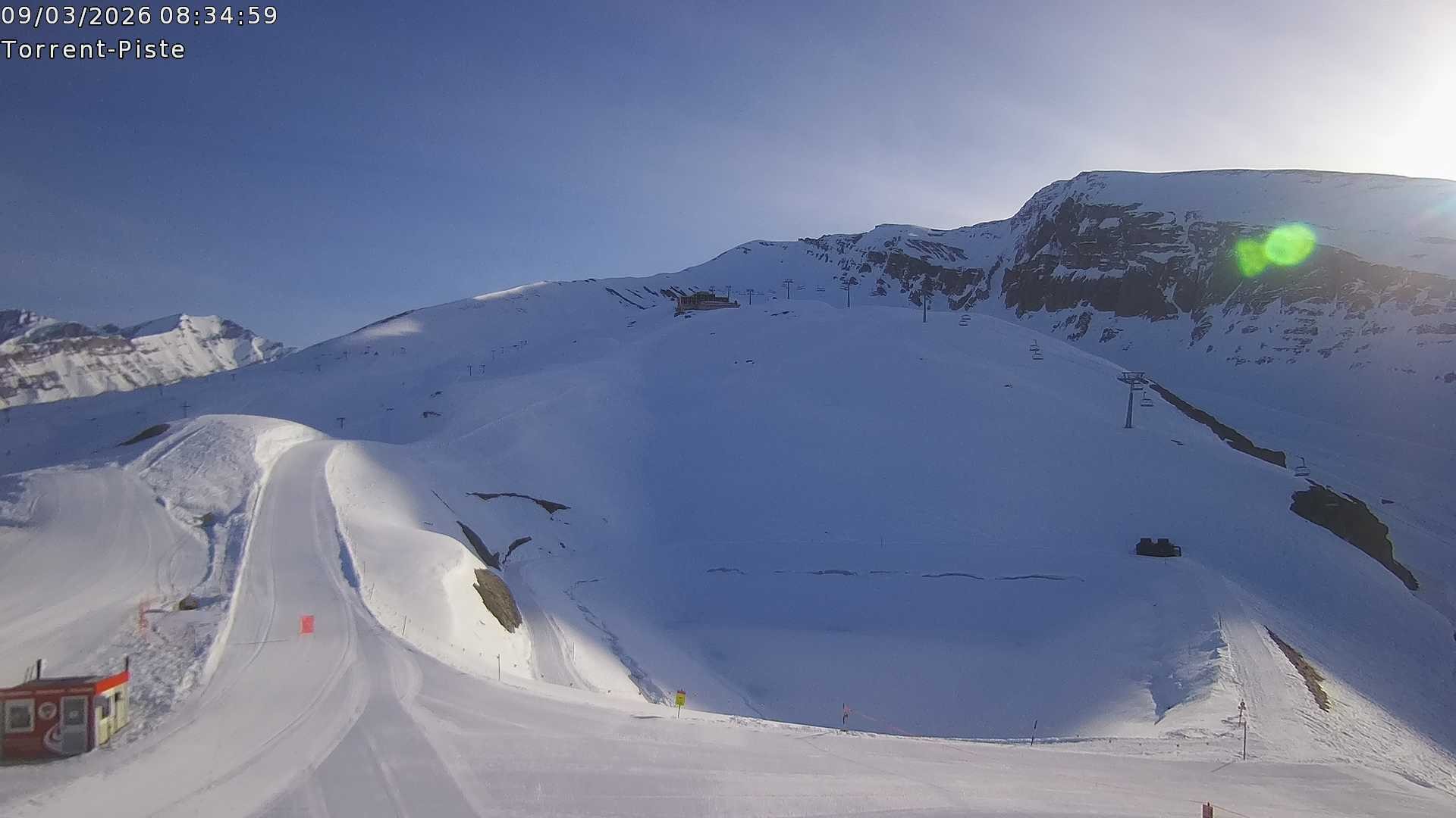 Archiv Foto Webcam Leukerbad - Rinderhütte