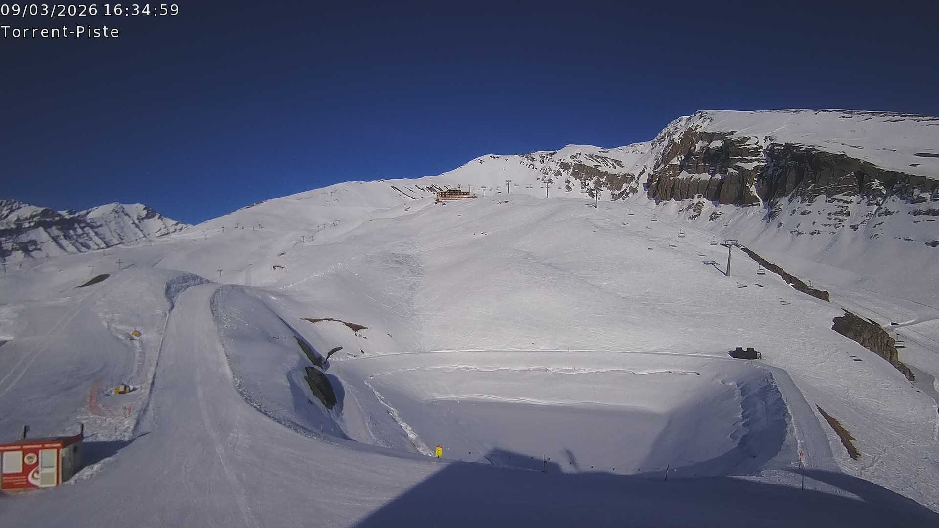Archiv Foto Webcam Leukerbad - Rinderhütte