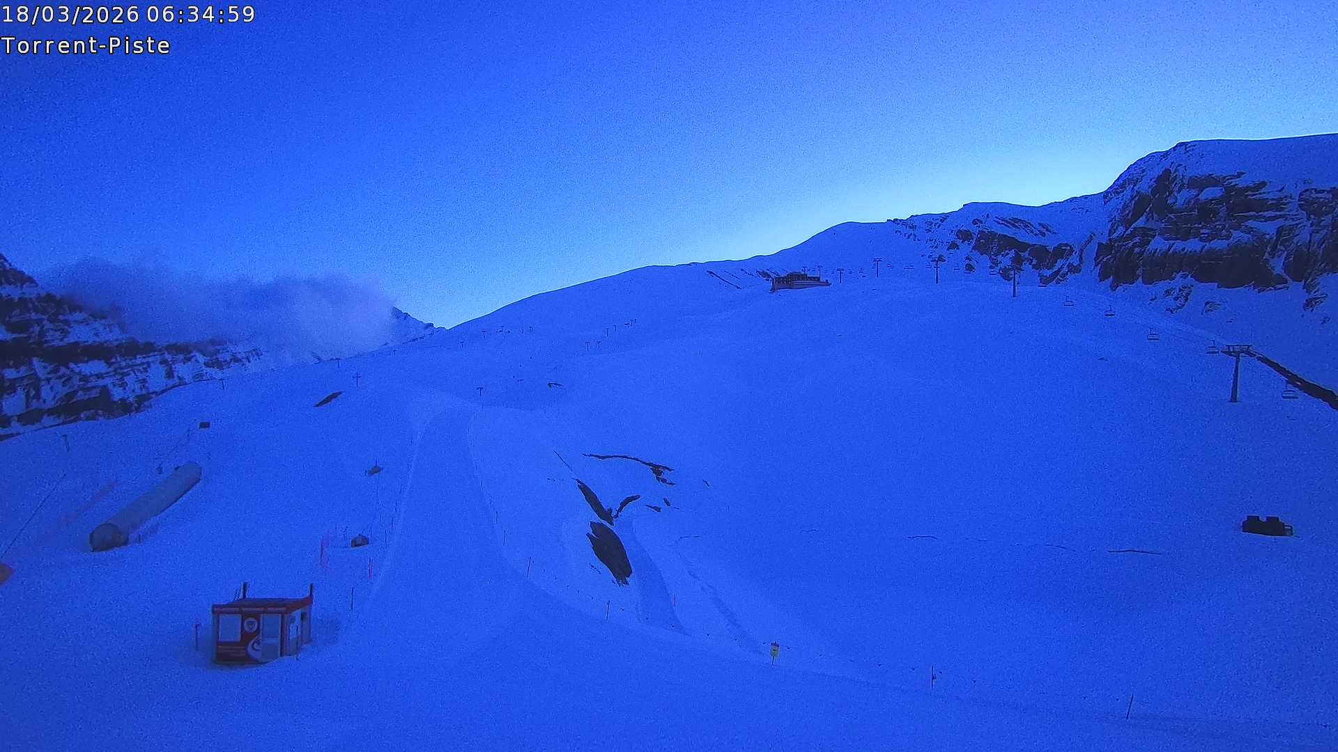 Archiv Foto Webcam Leukerbad - Rinderhütte