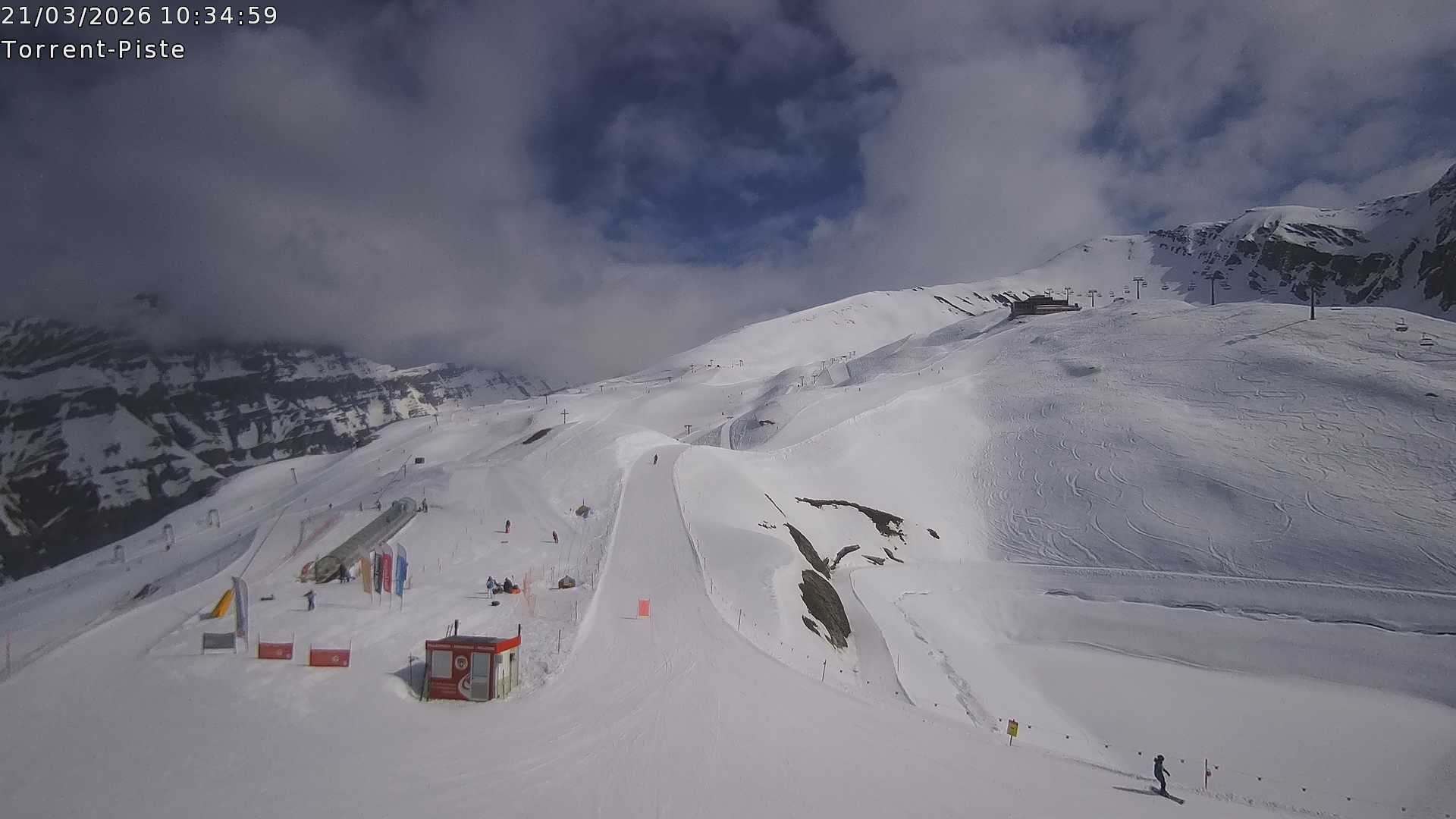 Archiv Foto Webcam Leukerbad - Rinderhütte