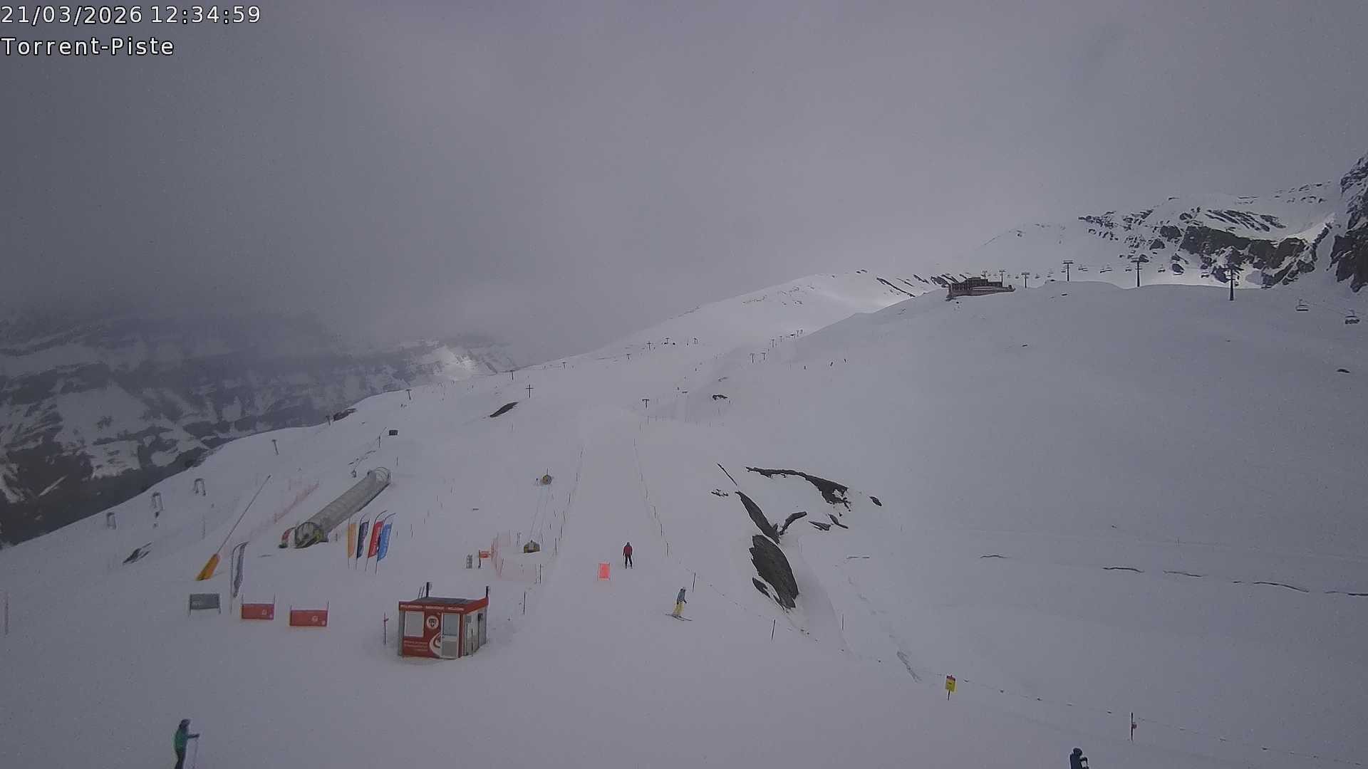 Archiv Foto Webcam Leukerbad - Rinderhütte