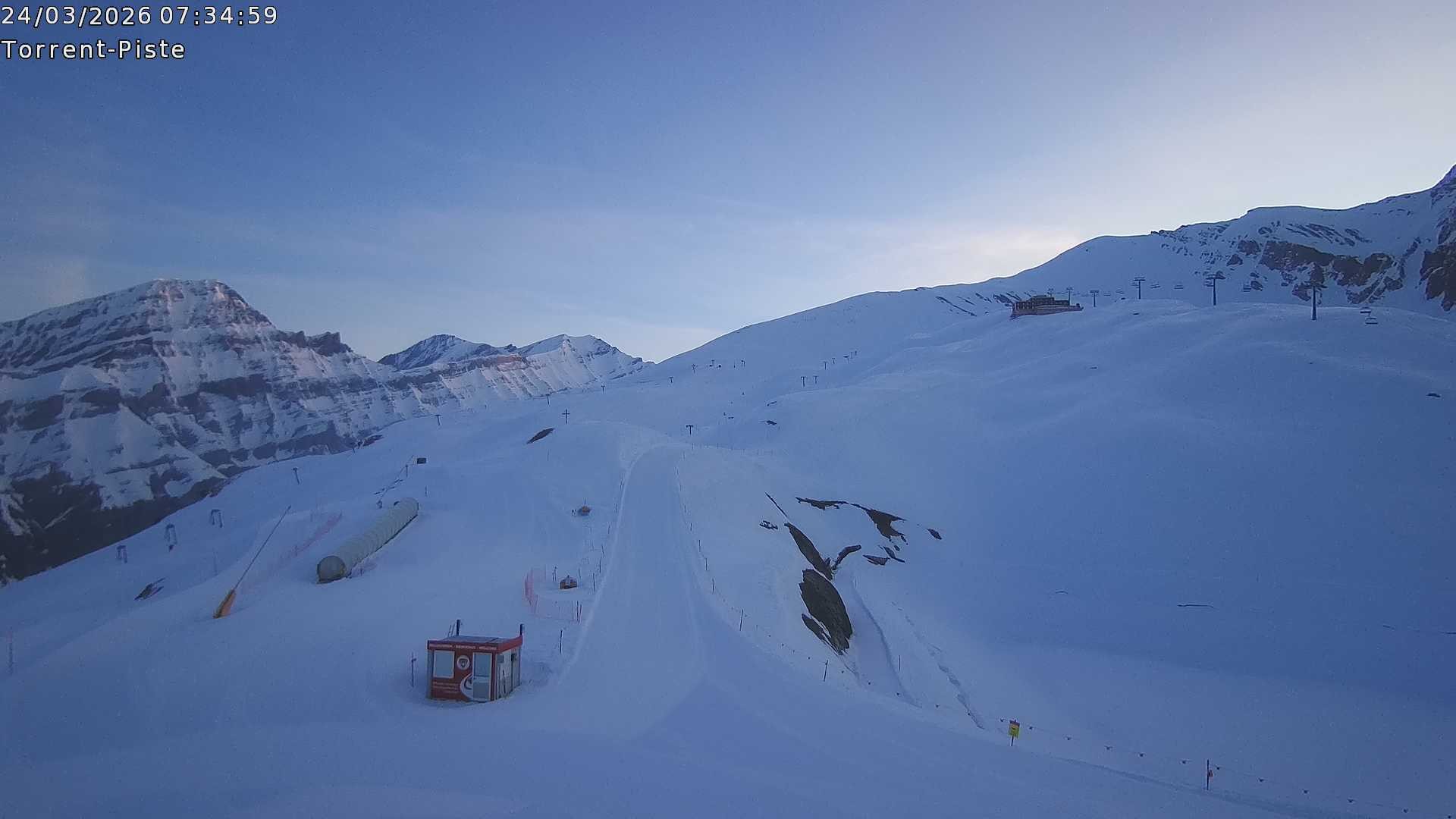 Archiv Foto Webcam Leukerbad - Rinderhütte