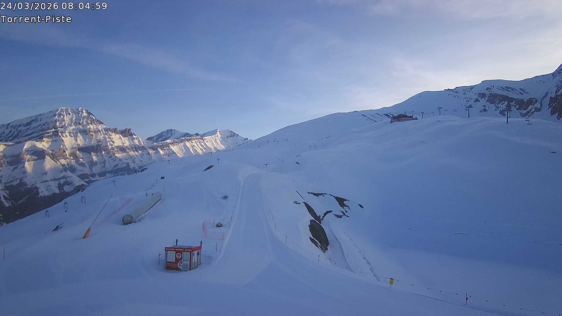 Archiv Foto Webcam Leukerbad - Rinderhütte