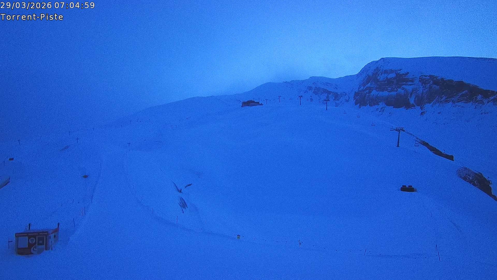 Archiv Foto Webcam Leukerbad - Rinderhütte