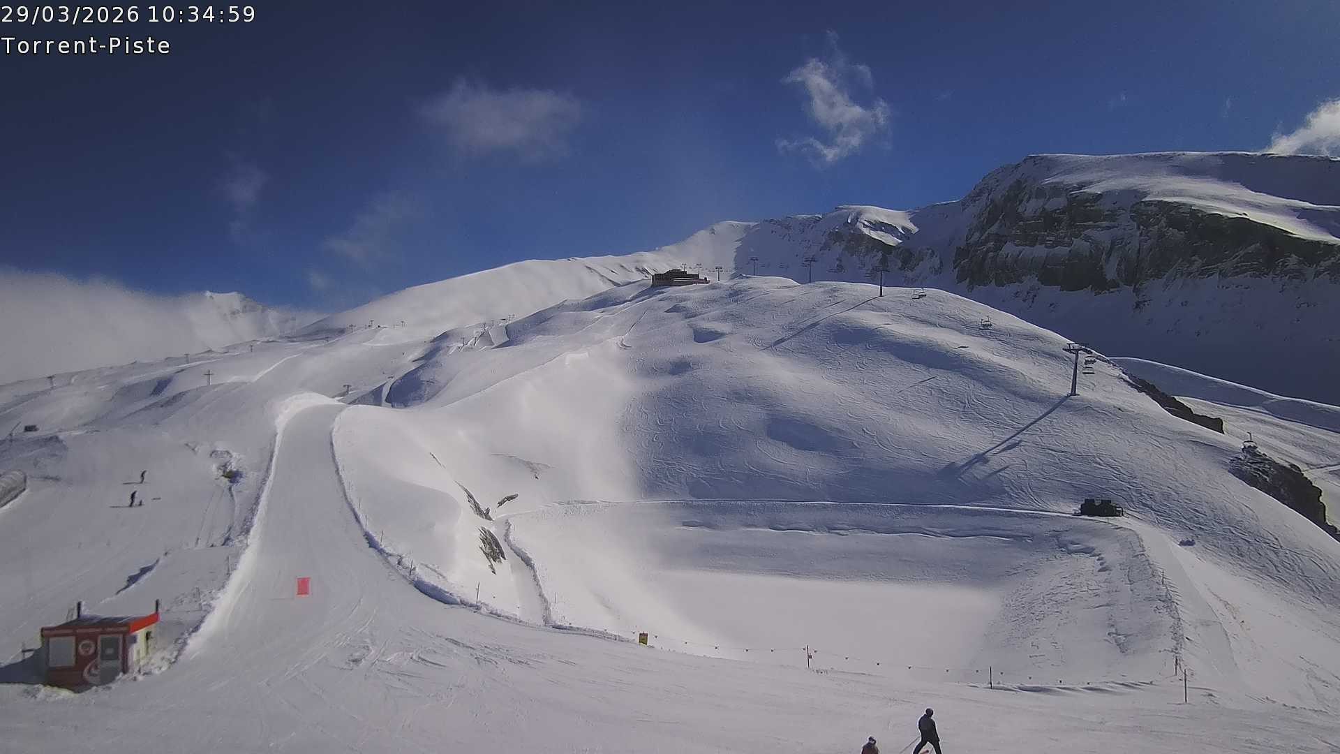Archiv Foto Webcam Leukerbad - Rinderhütte