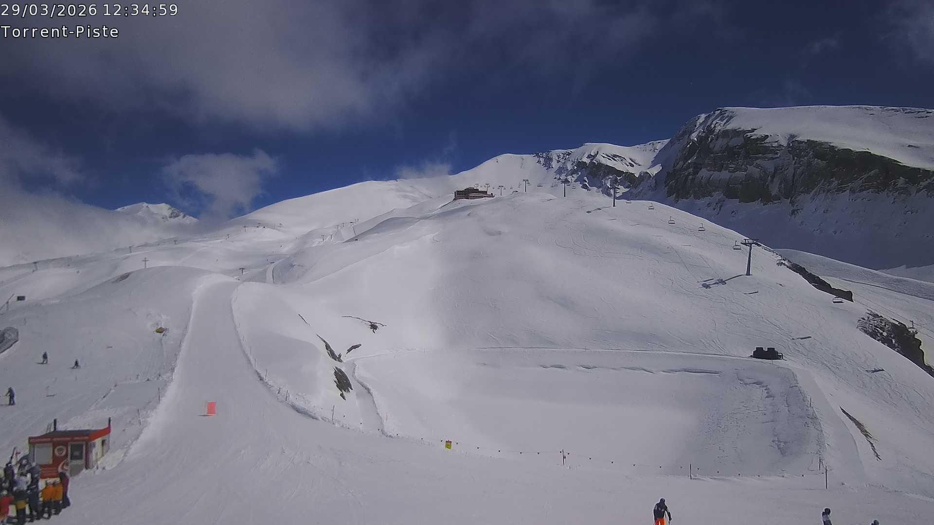 Archiv Foto Webcam Leukerbad - Rinderhütte