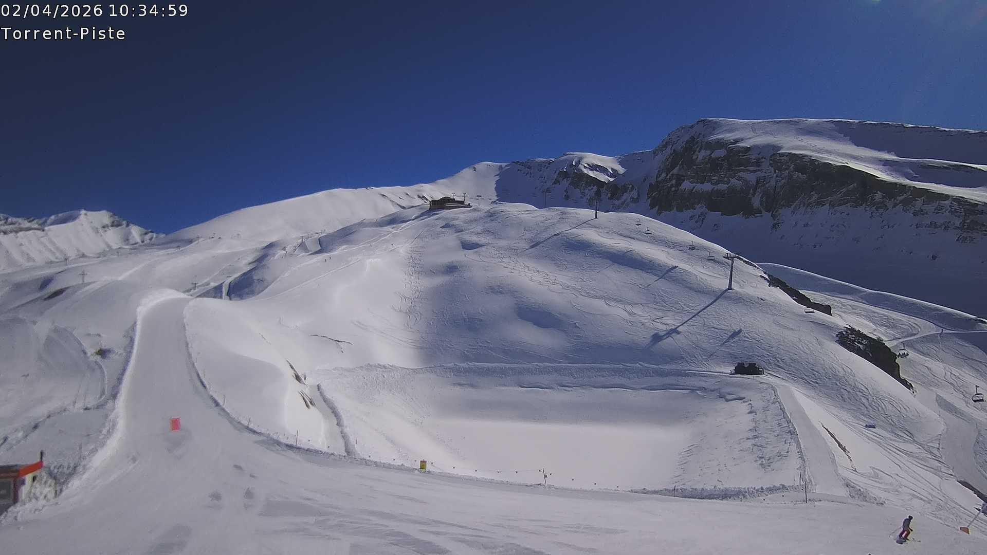 Archiv Foto Webcam Leukerbad - Rinderhütte