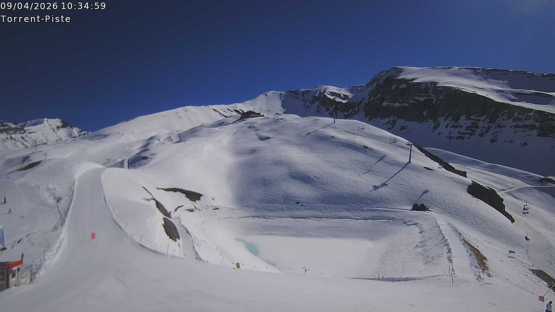 Archiv Foto Webcam Leukerbad - Rinderhütte