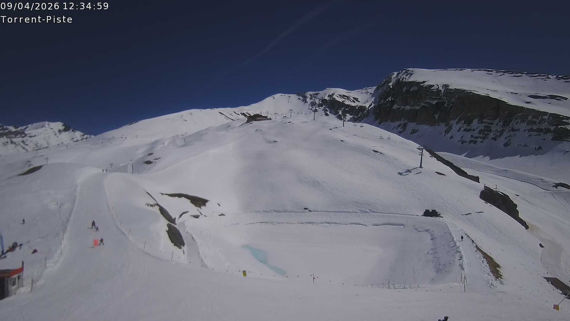 Archiv Foto Webcam Leukerbad - Rinderhütte