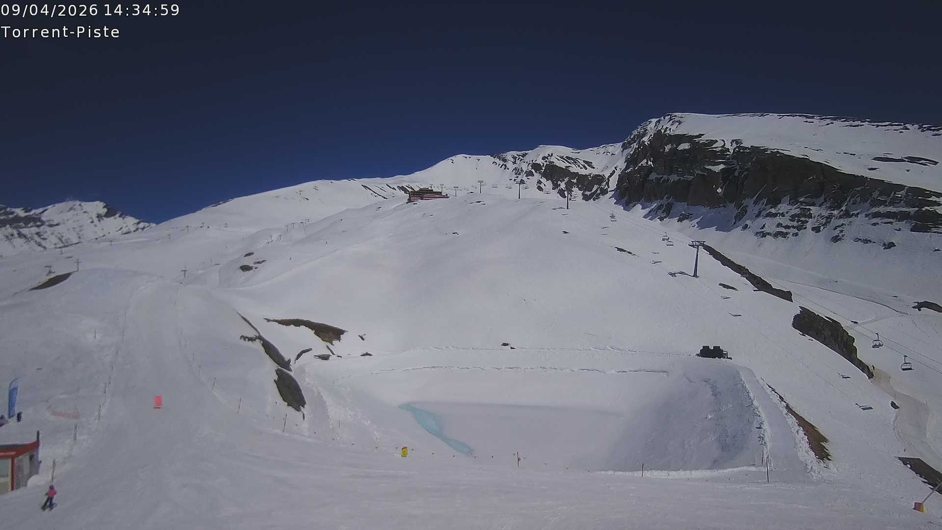 Archiv Foto Webcam Leukerbad - Rinderhütte