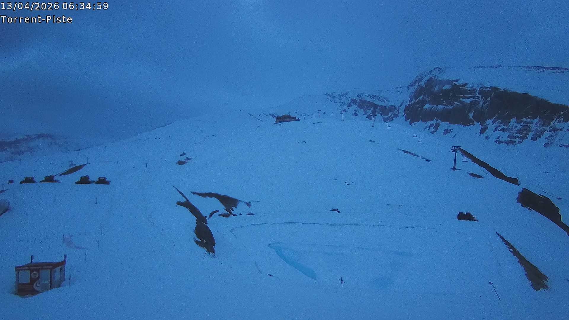 Archiv Foto Webcam Leukerbad - Rinderhütte