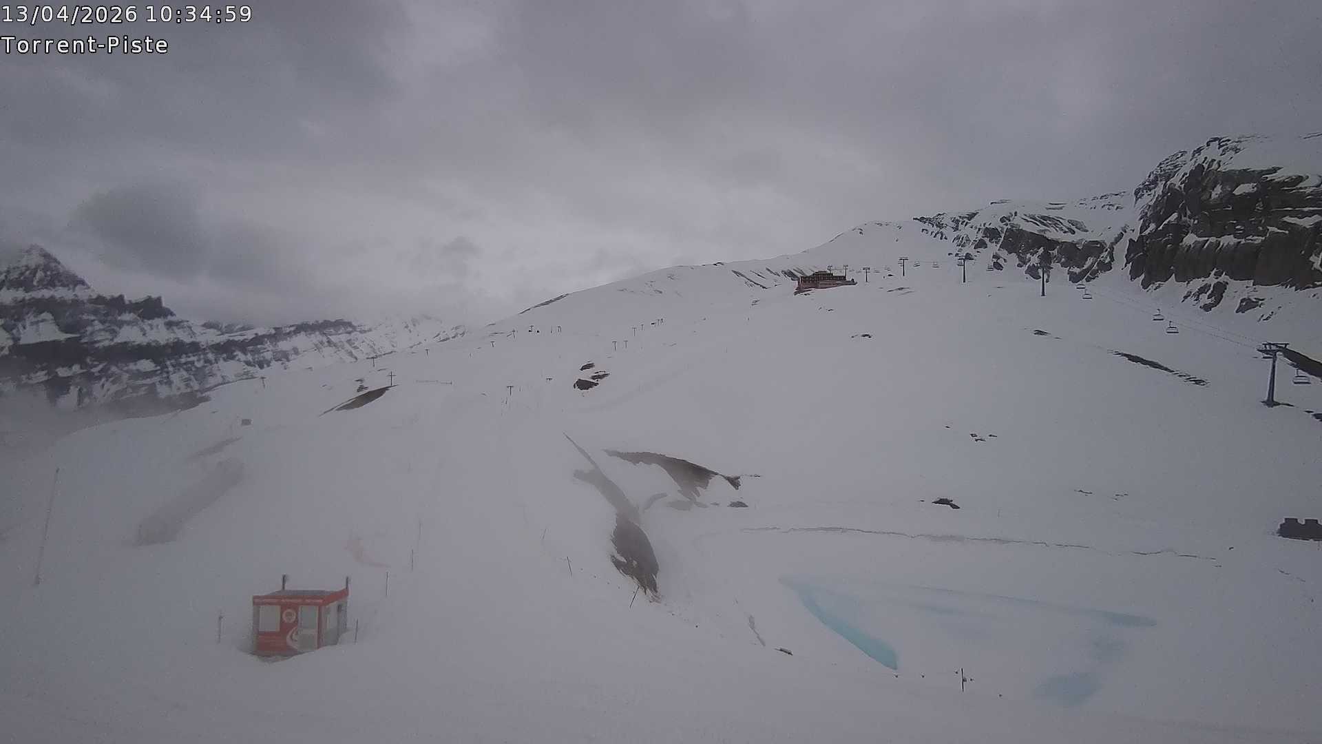 Archiv Foto Webcam Leukerbad - Rinderhütte