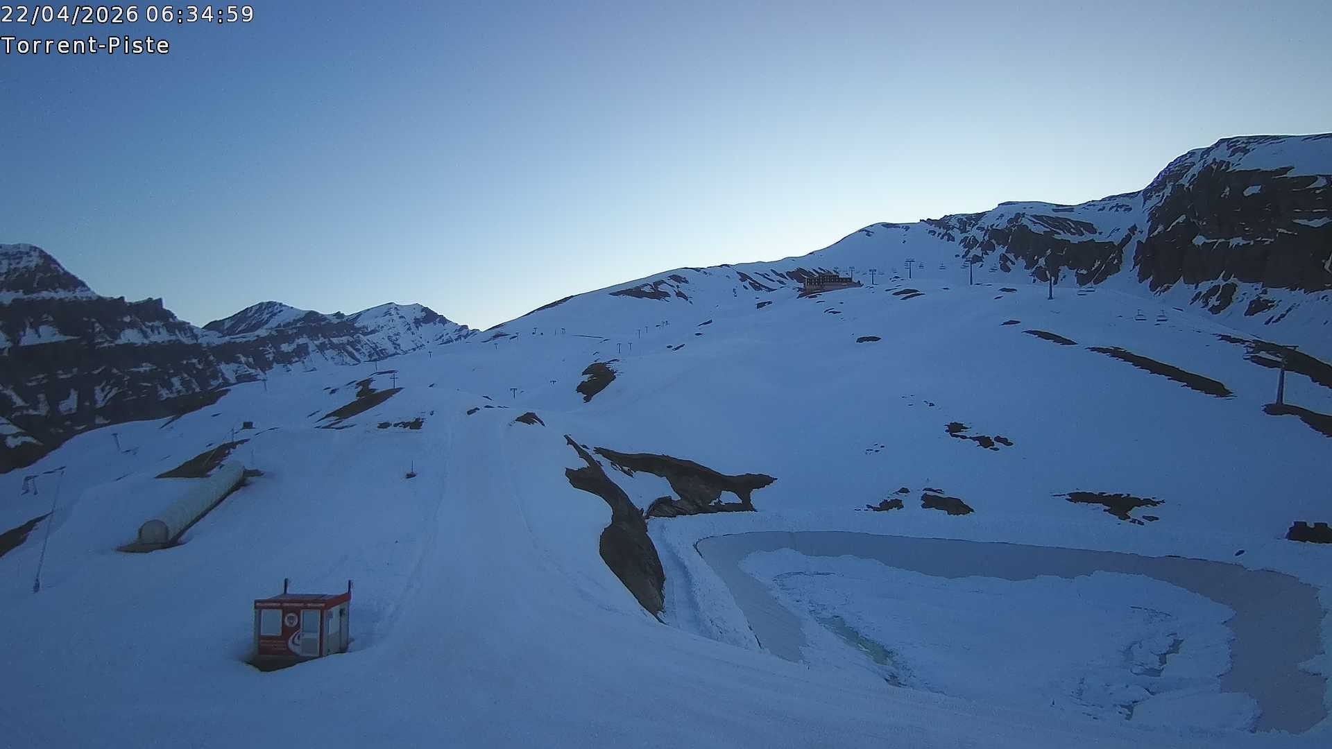 Archiv Foto Webcam Leukerbad - Rinderhütte