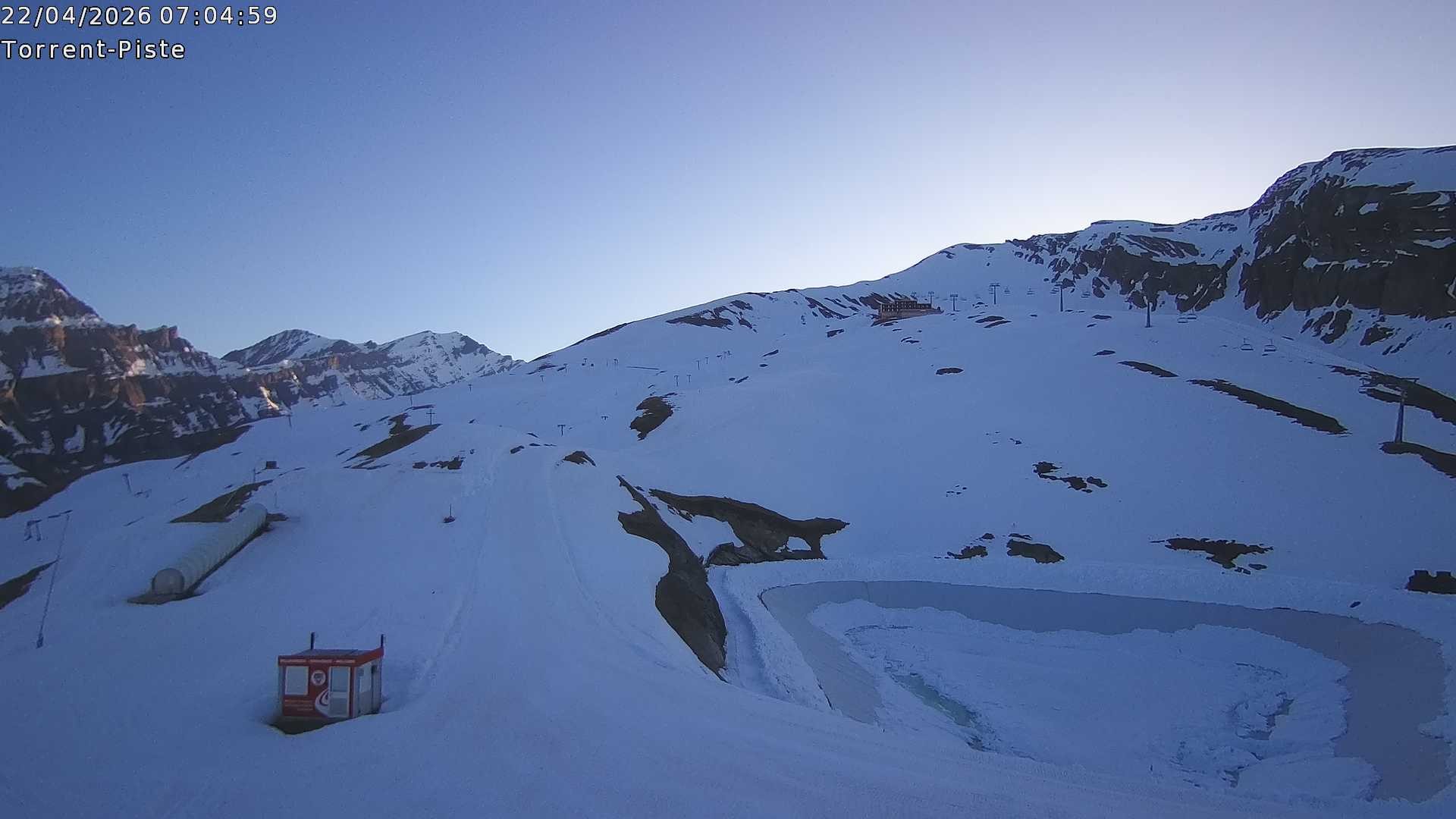 Archiv Foto Webcam Leukerbad - Rinderhütte
