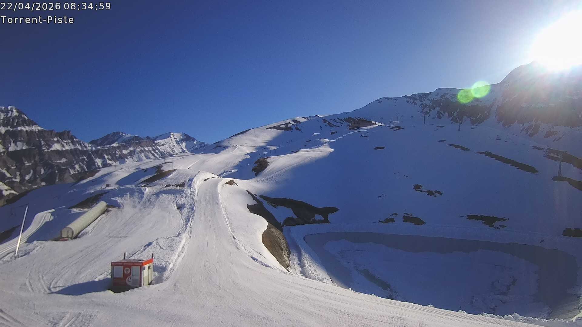 Archiv Foto Webcam Leukerbad - Rinderhütte