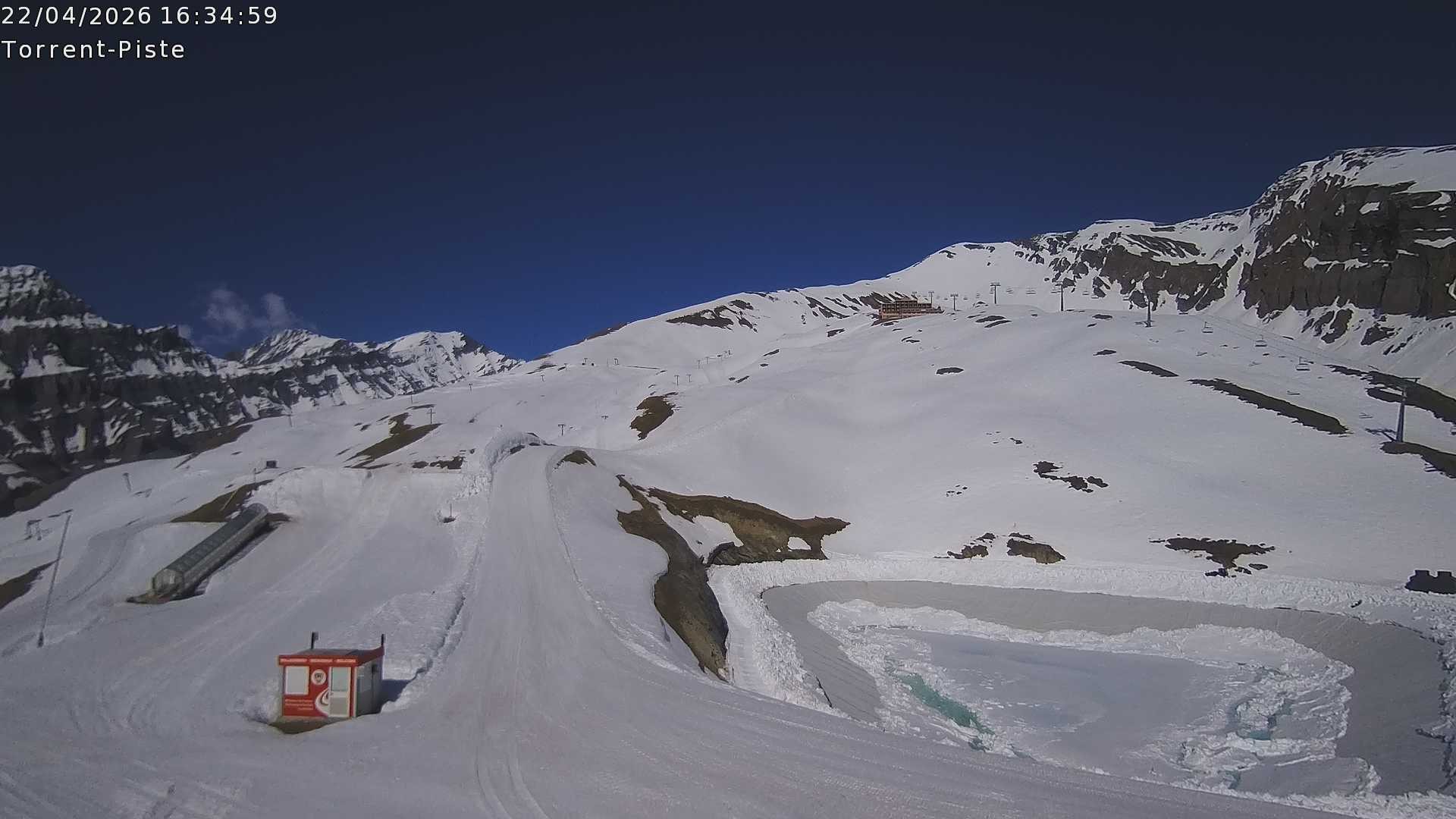 Archiv Foto Webcam Leukerbad - Rinderhütte