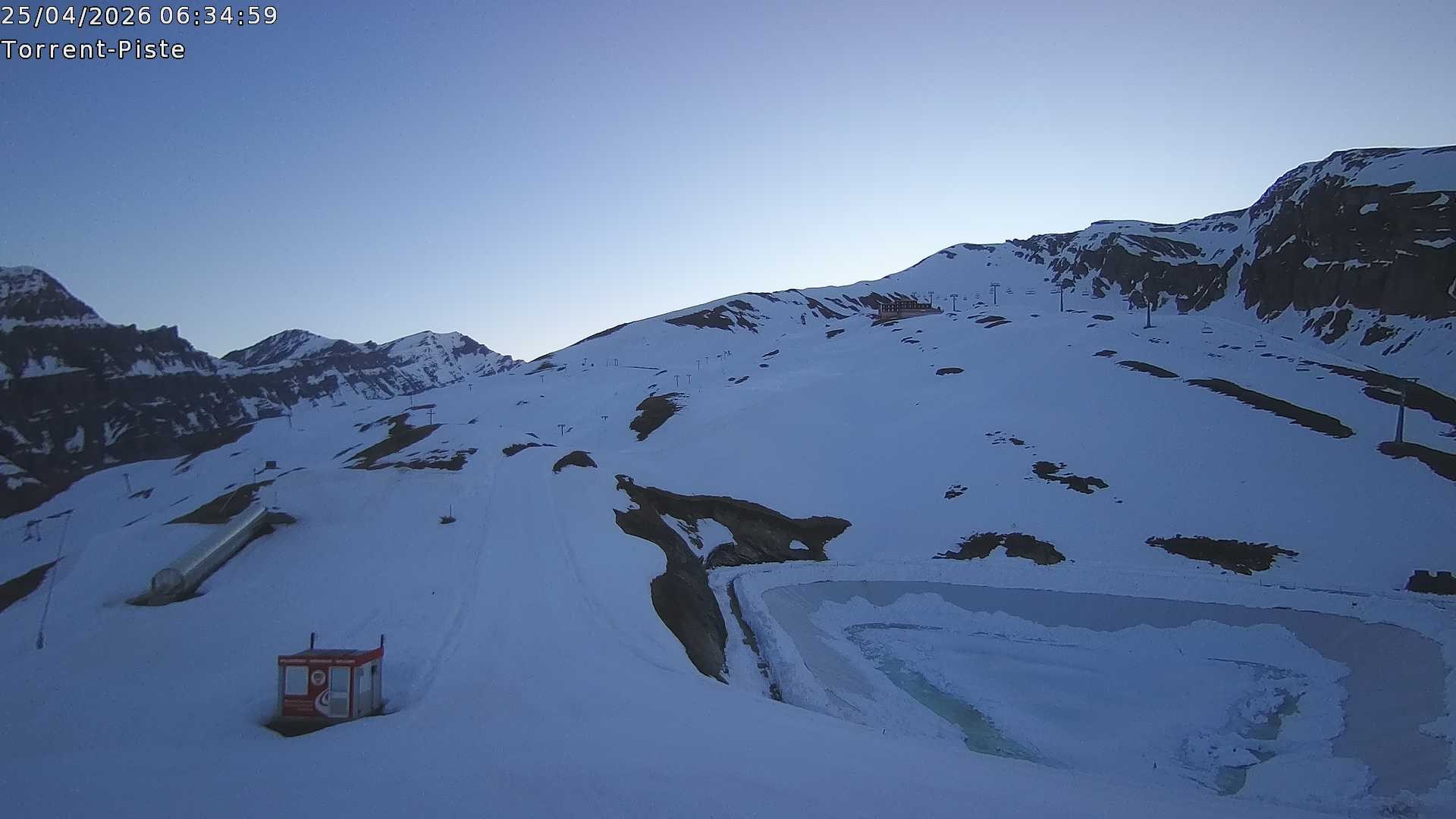 Archiv Foto Webcam Leukerbad - Rinderhütte