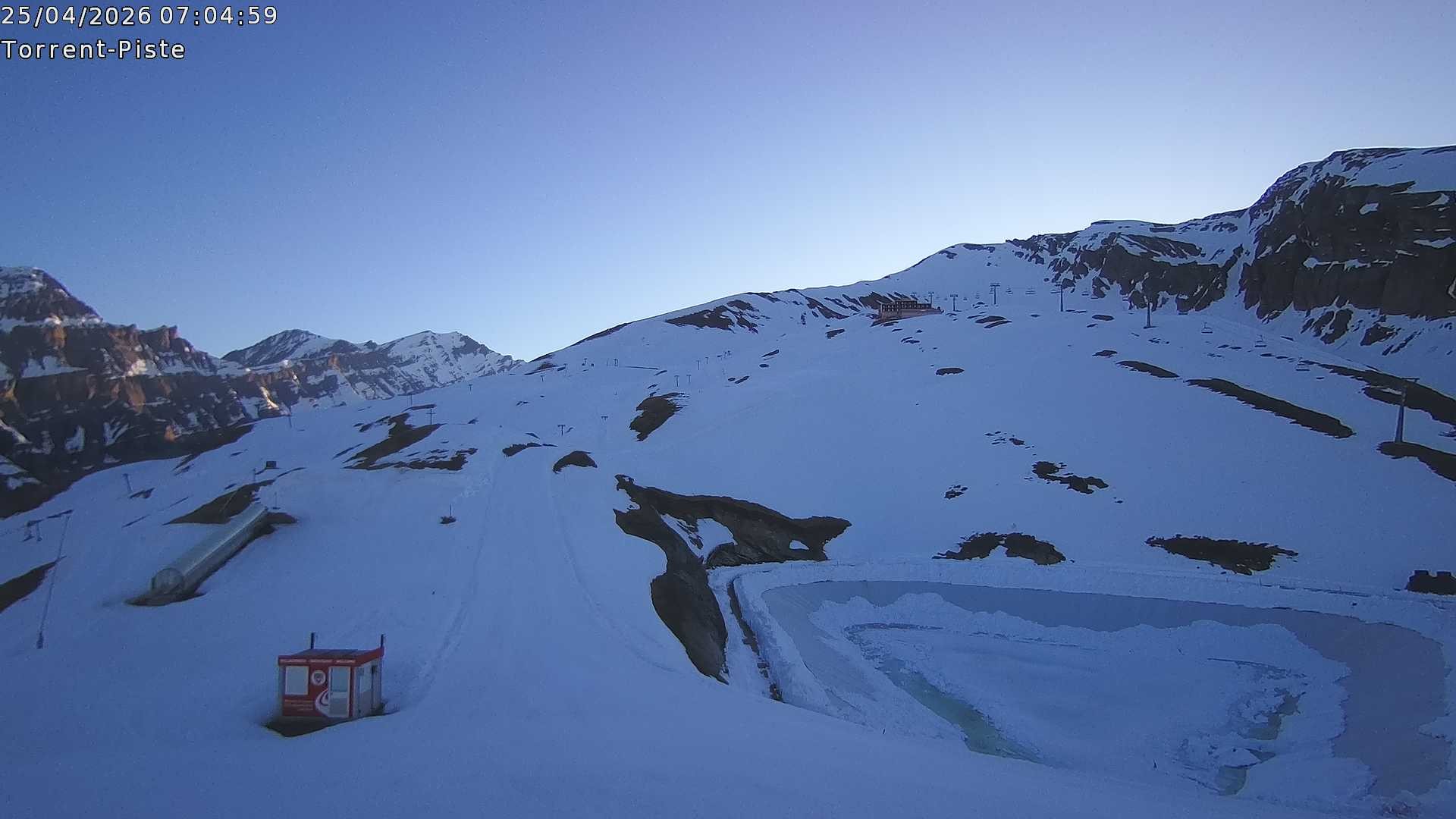 Archiv Foto Webcam Leukerbad - Rinderhütte